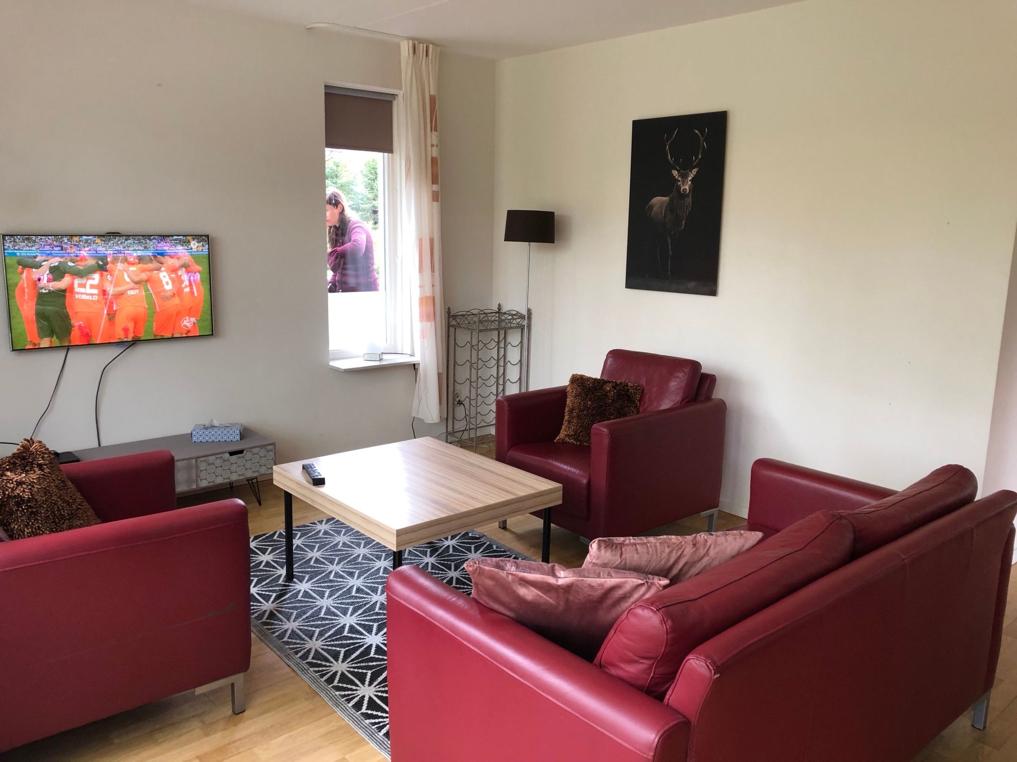 Geräumiges Ferienhaus mitten im Wald-Binnen