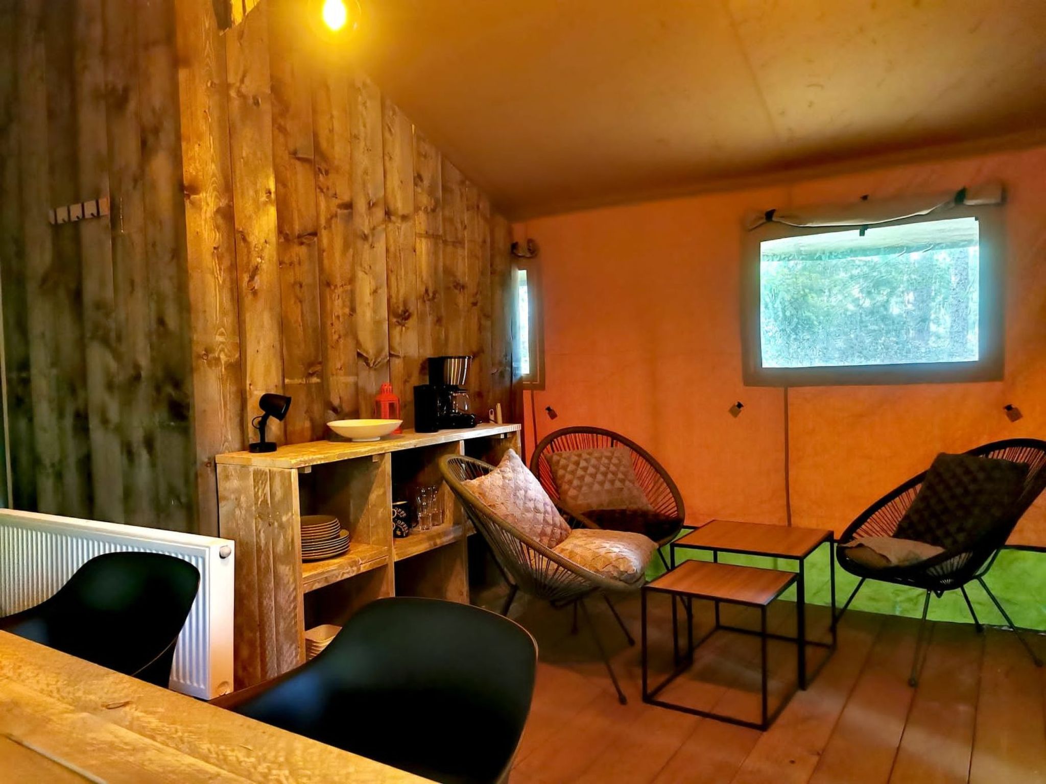 Outdoors Holten - Glamping tent bad - Buiten