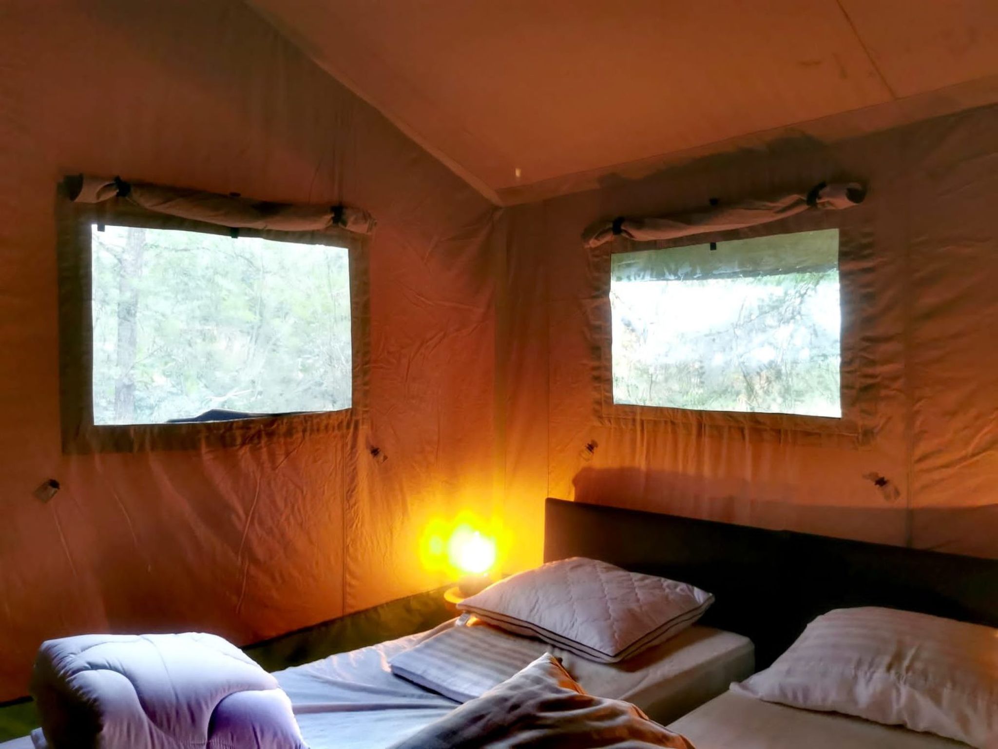 Outdoors Holten - Glamping tent bad - Buiten