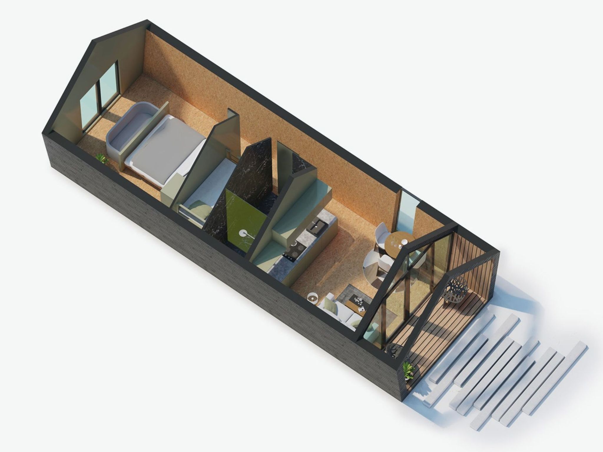 Outdoors Holten - Diamond Suite bad - Buiten