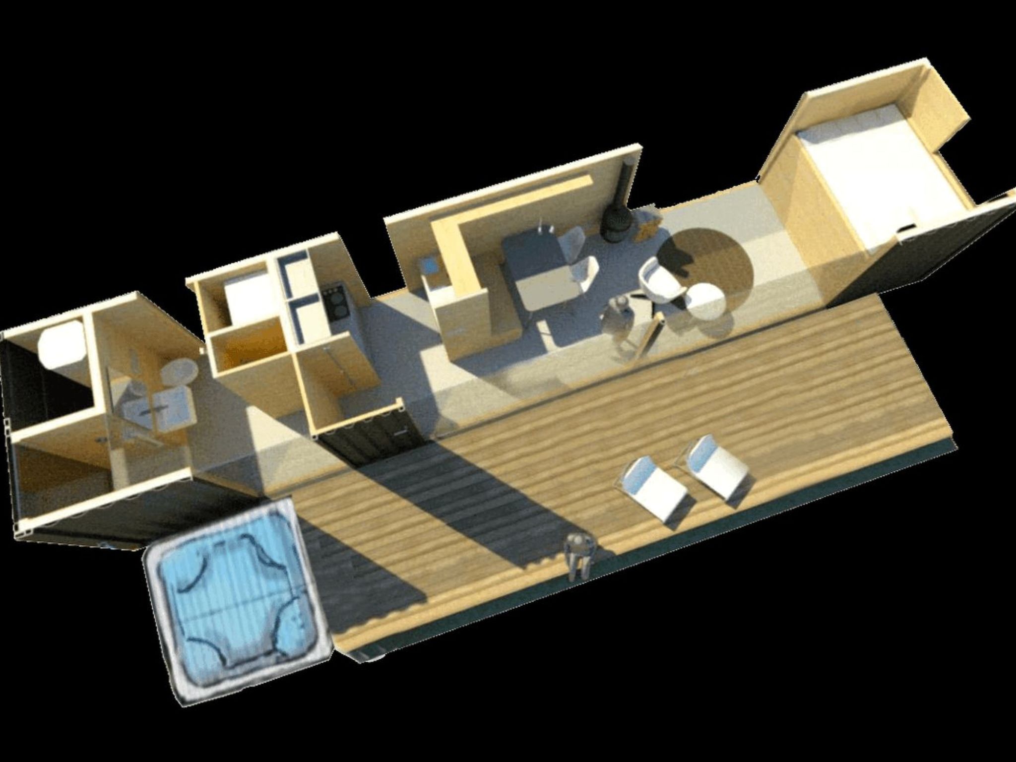Outdoors Holten - Skydeck Cabin