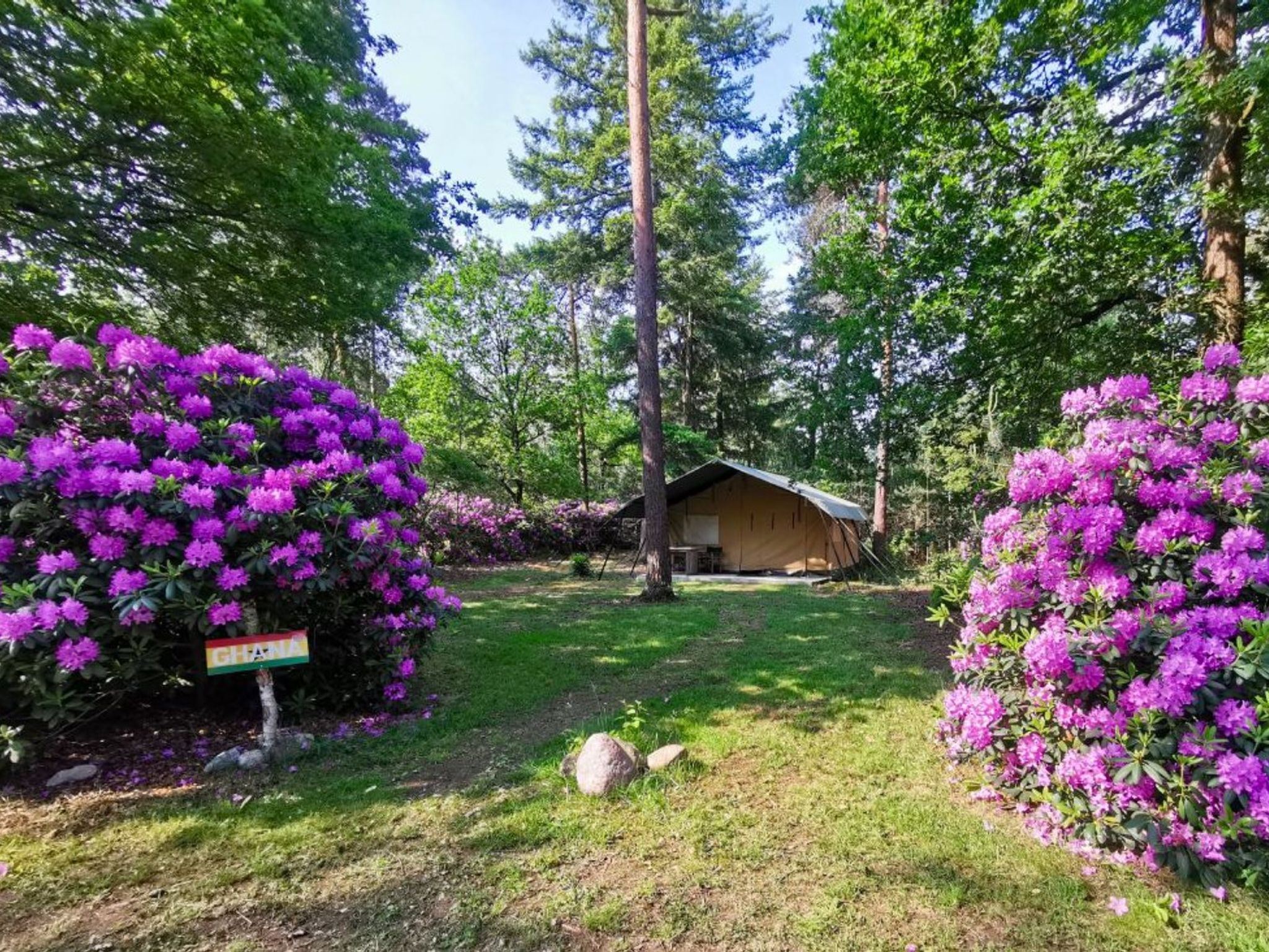 Outdoors Holten - Romantic Safaritent bad