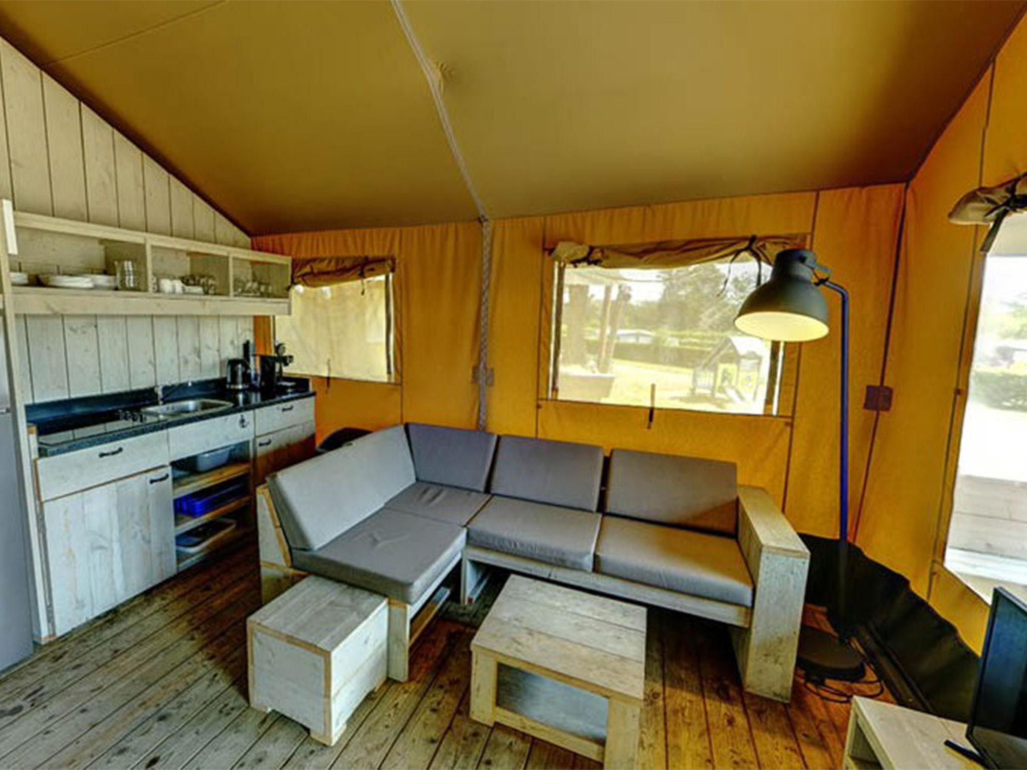 Camping de Molenhof - Tentlodge 6 personen