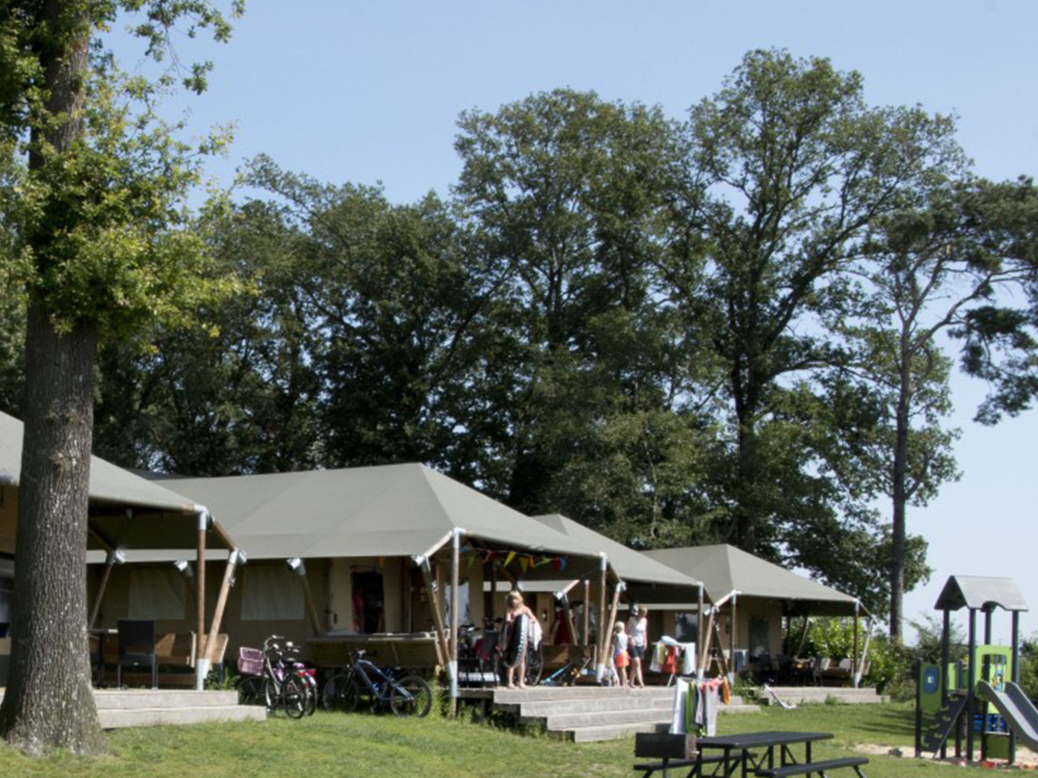 Camping de Molenhof - Tentlodge 6 personen - Outside