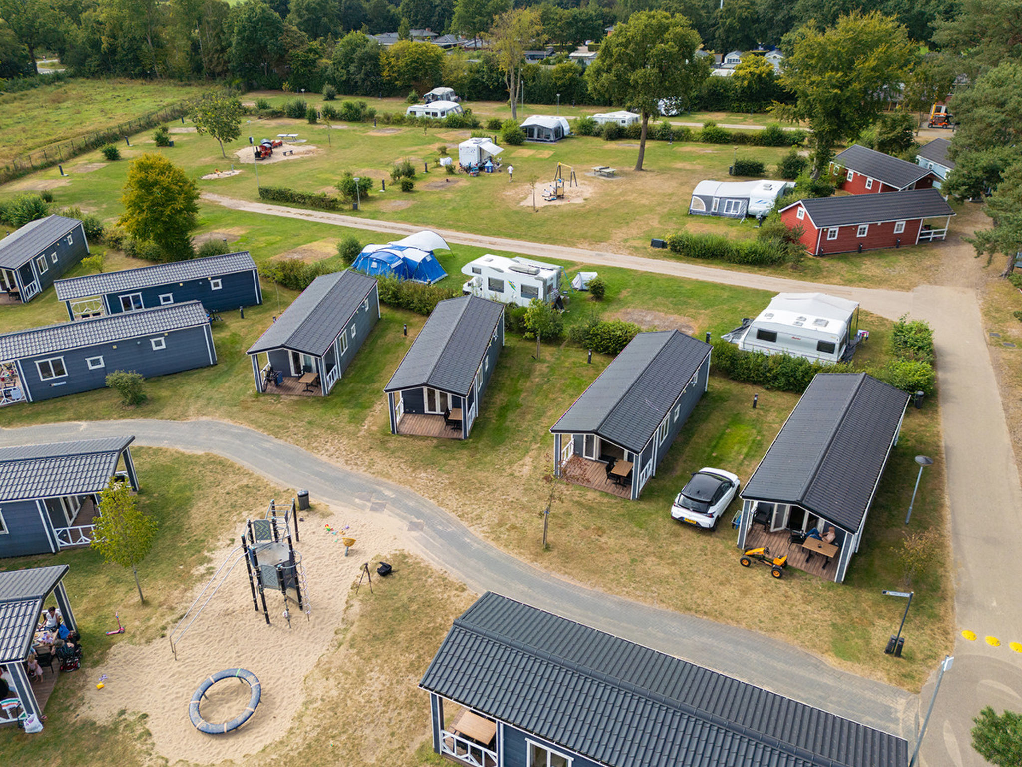 Camping de Molenhof - Lodge 4 personen - Outside