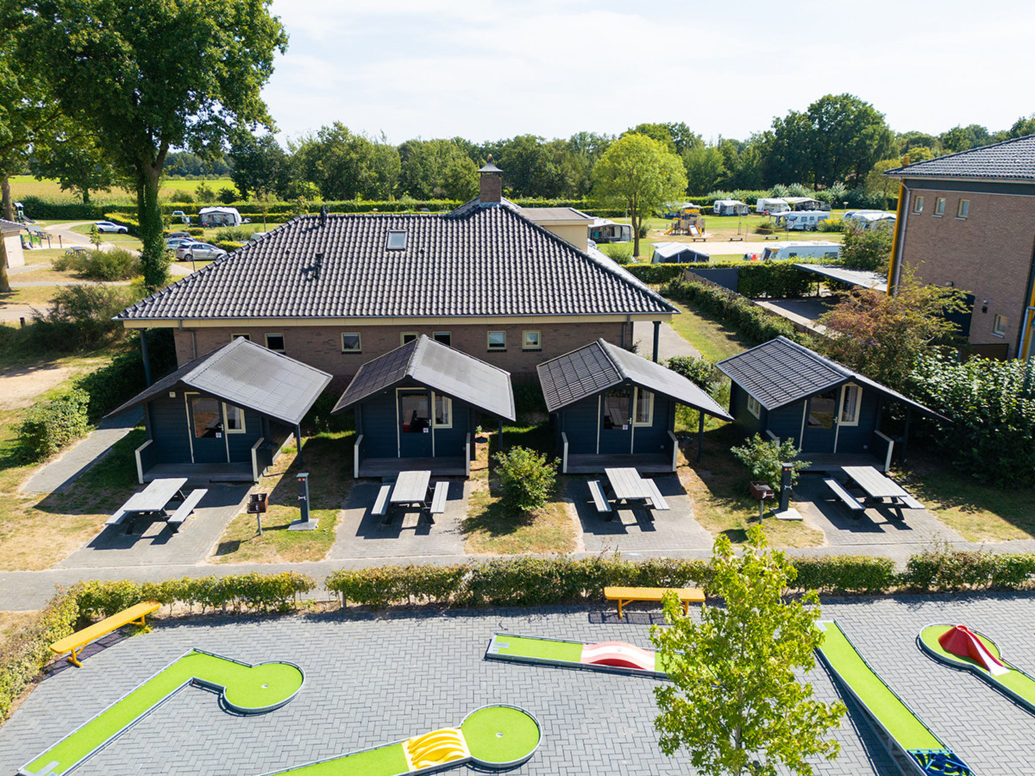 Camping de Molenhof - Kampeerhut - Dehors