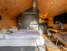 Tiny House Type H bij Wiedense Meren – Romantisch verblijf voor 2 in Wanneperveen - thumbnail 5