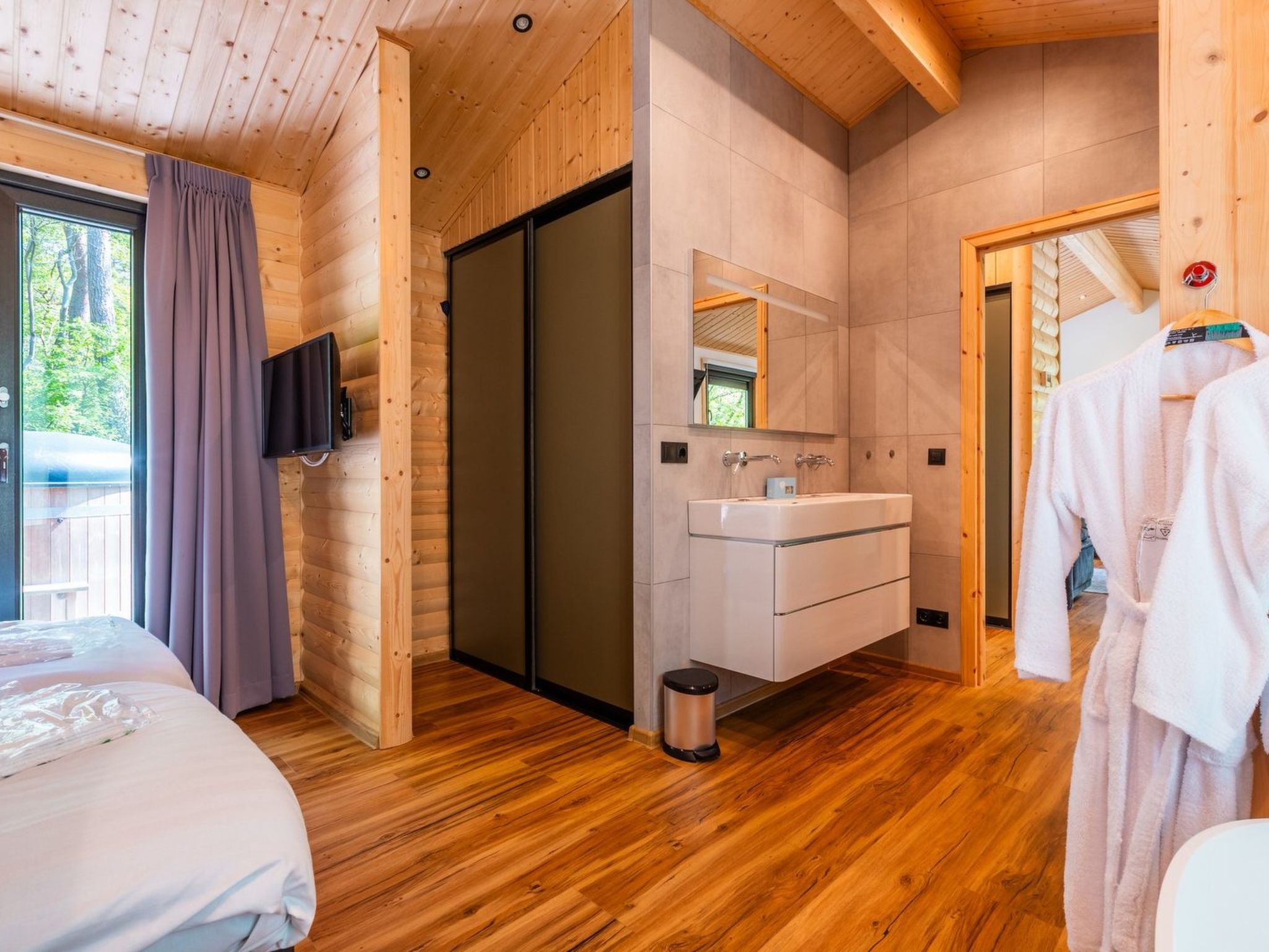 De Wiltzangh - Esborg Wellness Lodge | 2p - Buiten