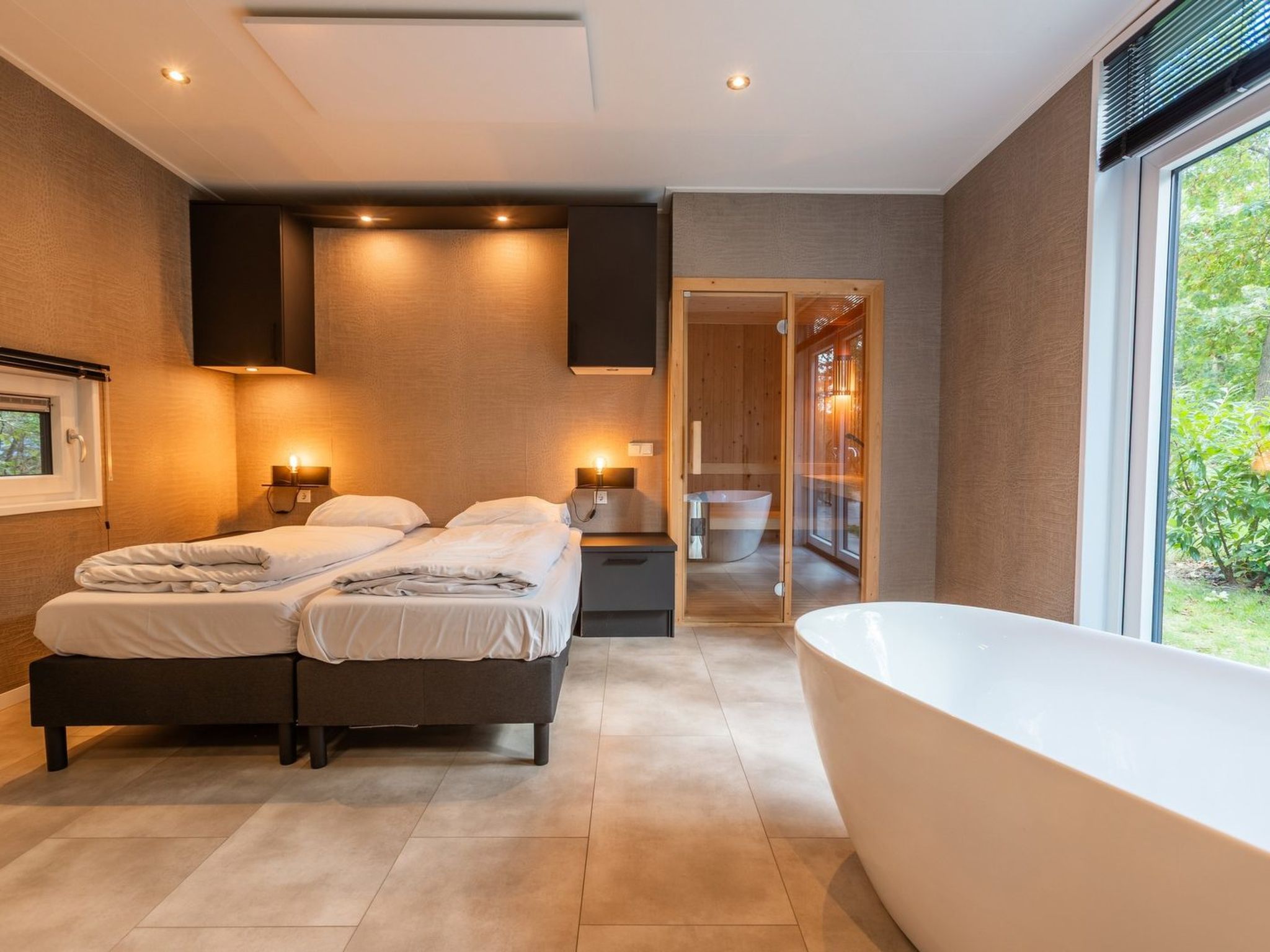 De Wiltzangh - Bosrand Wellness Cabin Premium | 2p - Buiten