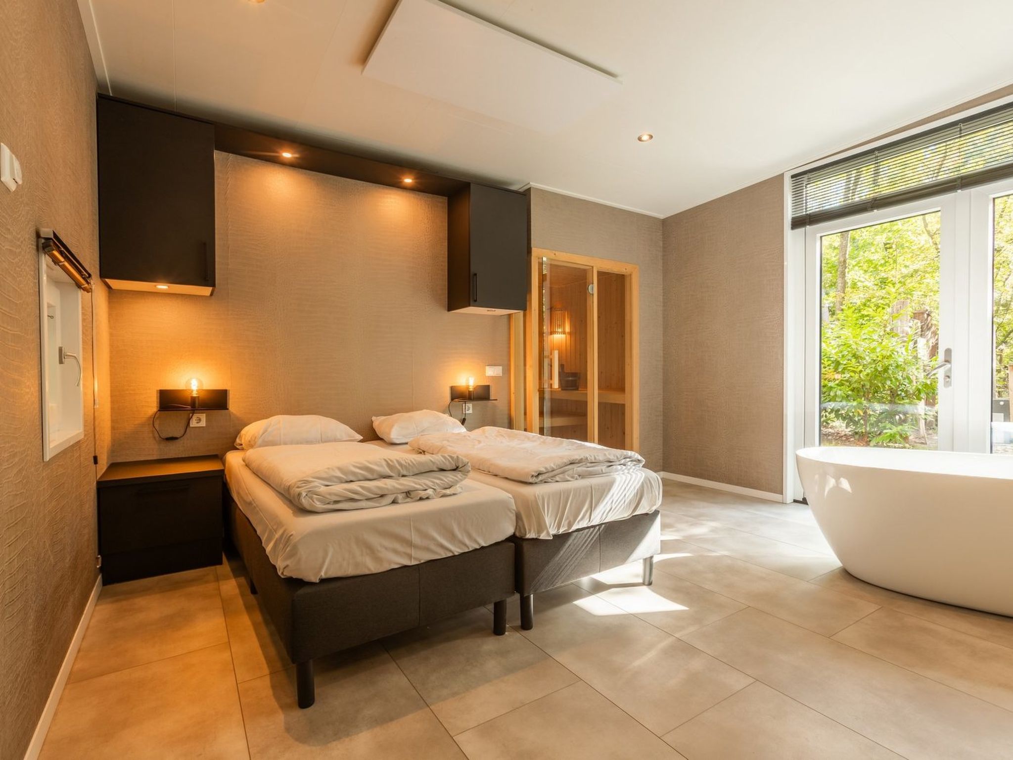 De Wiltzangh - Bosrand Wellness Cabin Premium | 2p - Buiten