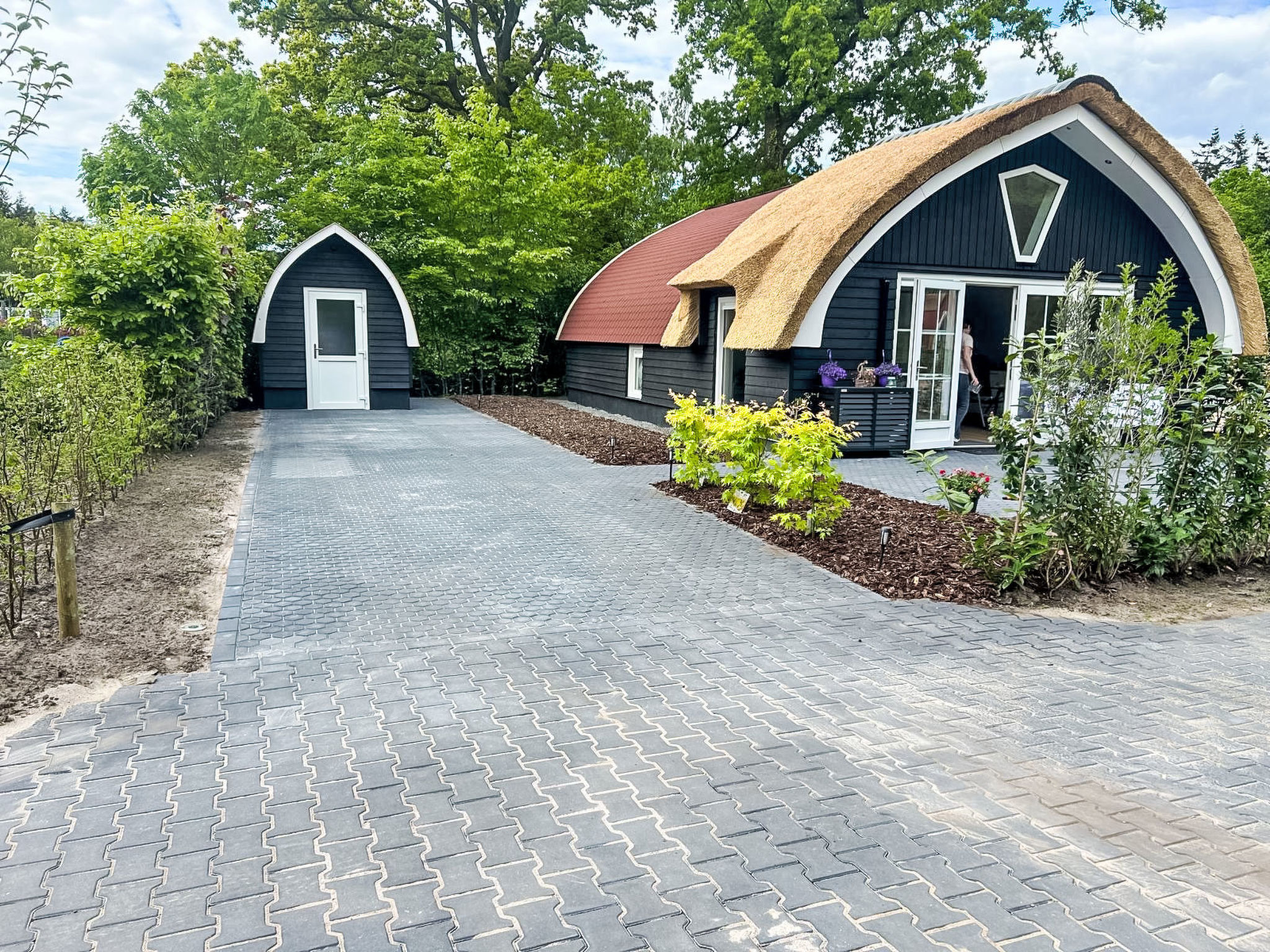 Rustige boscottage vlak bij Giethoorn