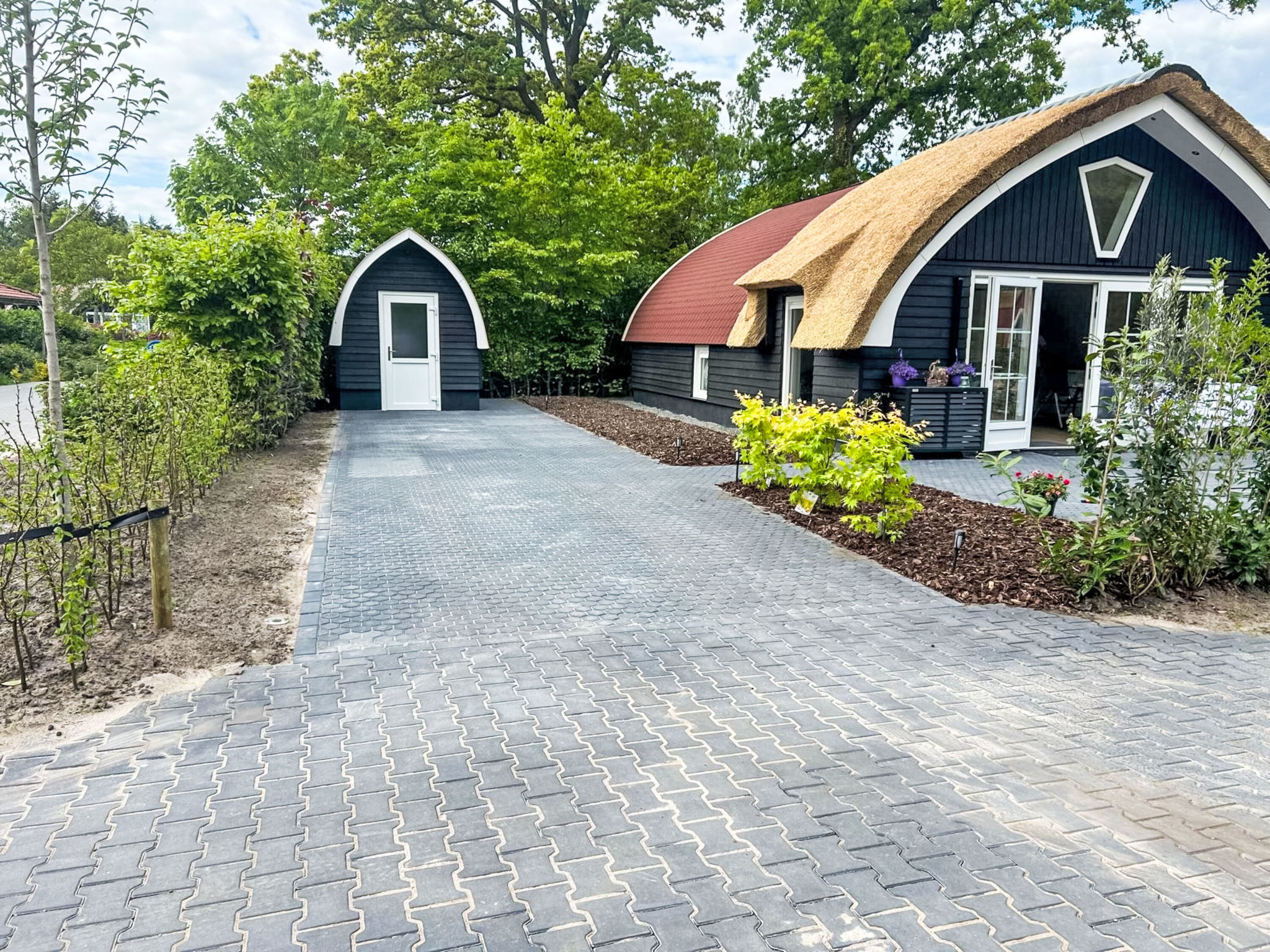 Rustige boscottage vlak bij Giethoorn - Buiten