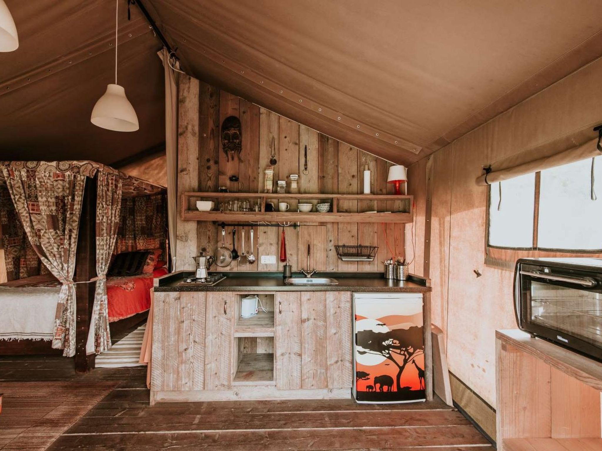 Kampari - Luxe Safaritent - Out of Africa - Buiten