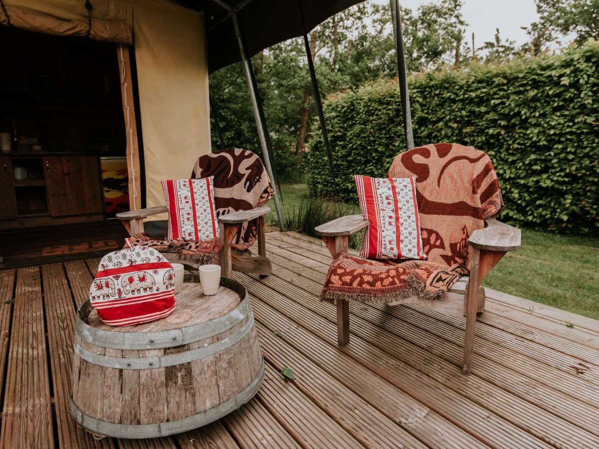 Kampari - Luxe Safaritent - Out of Africa - Buiten