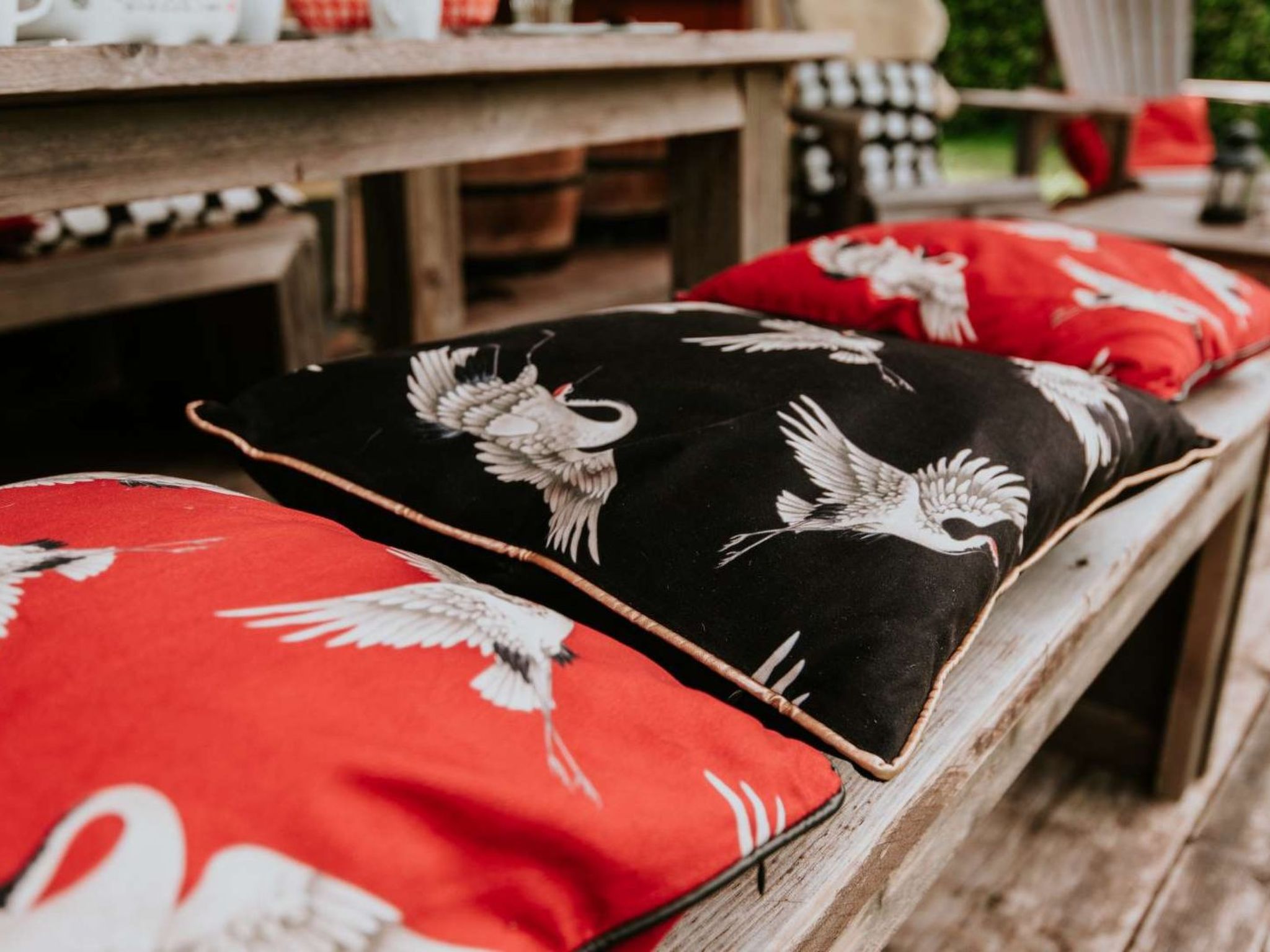 Kampari - Luxe Safaritent - Kraanvogel - Buiten