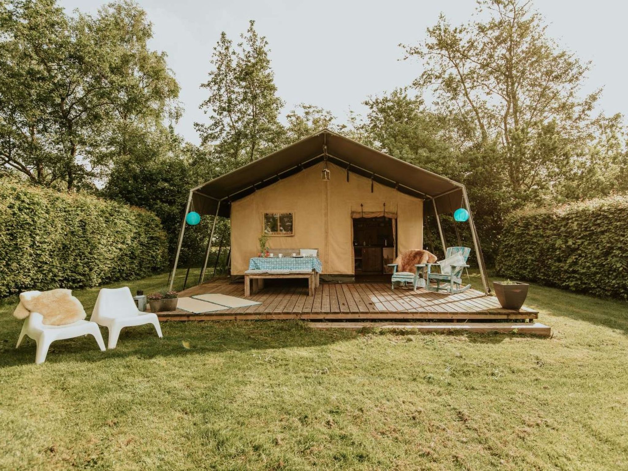 Kampari - Luxe safaritent - On the Beach - Draußen