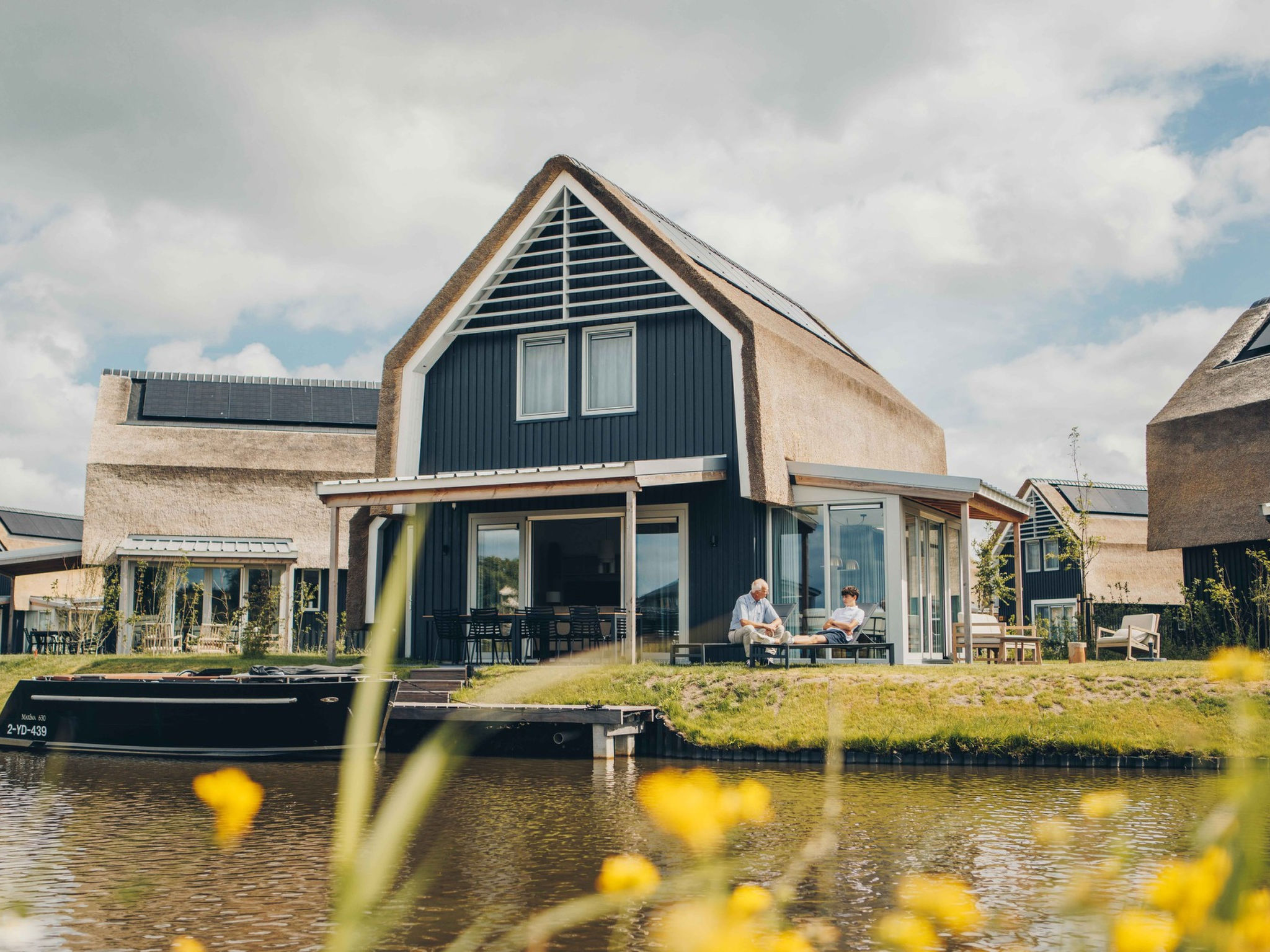 Parc Pharshoeke - Watervilla sauna | 8p