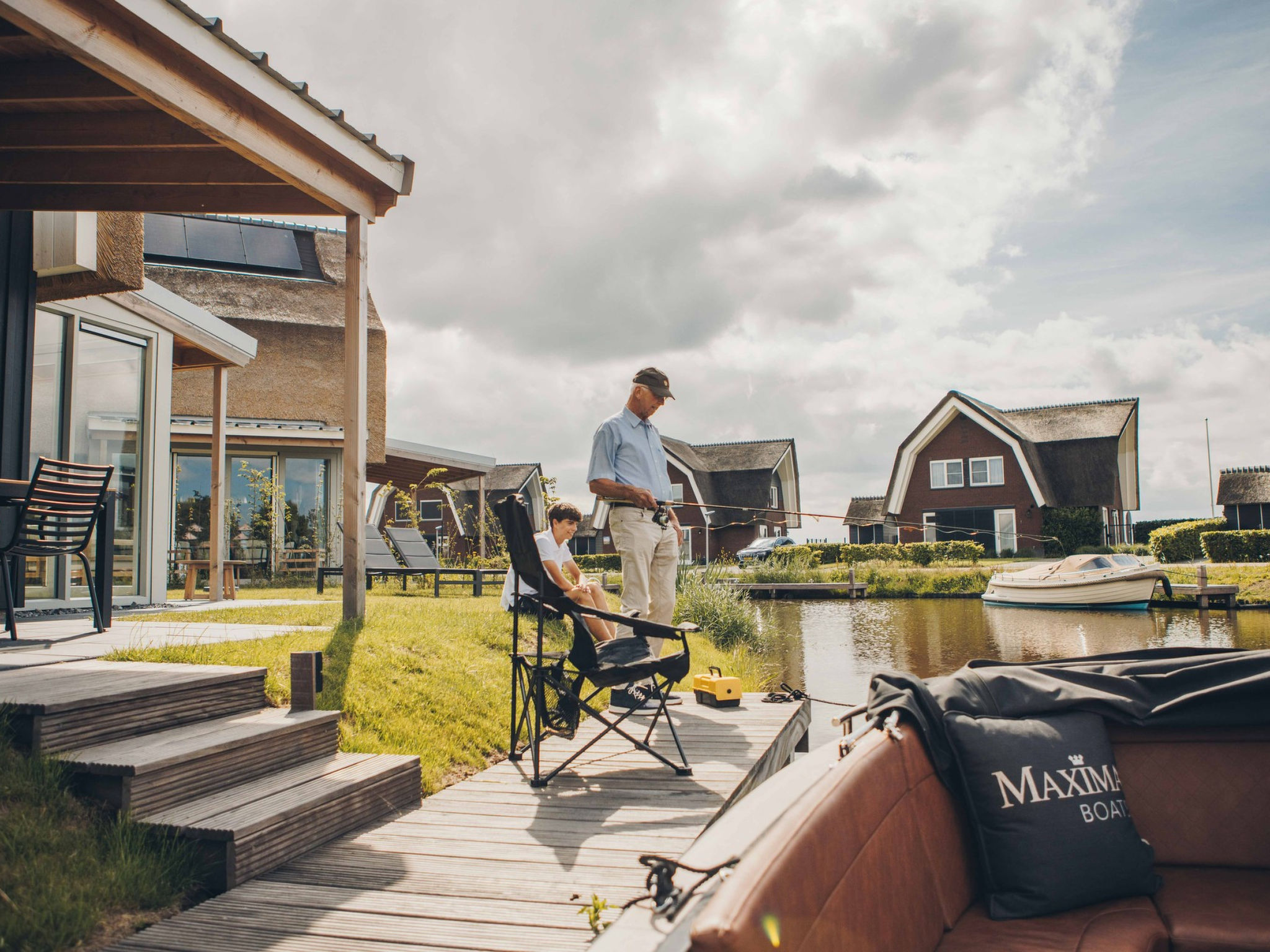 Parc Pharshoeke - Watervilla sauna | 8p - Dedans