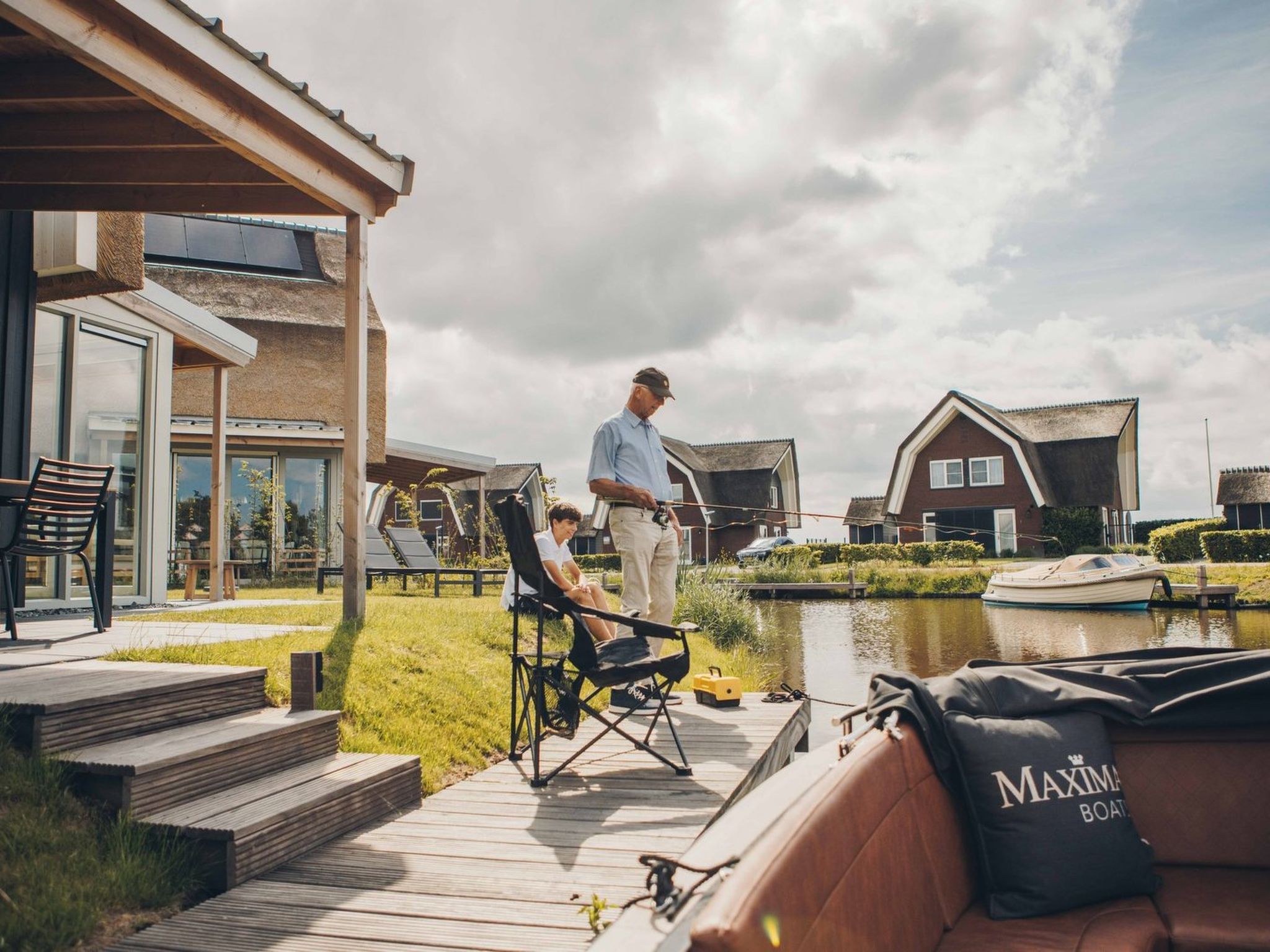 Parc Pharshoeke - Watervilla sauna | 6p - Dehors