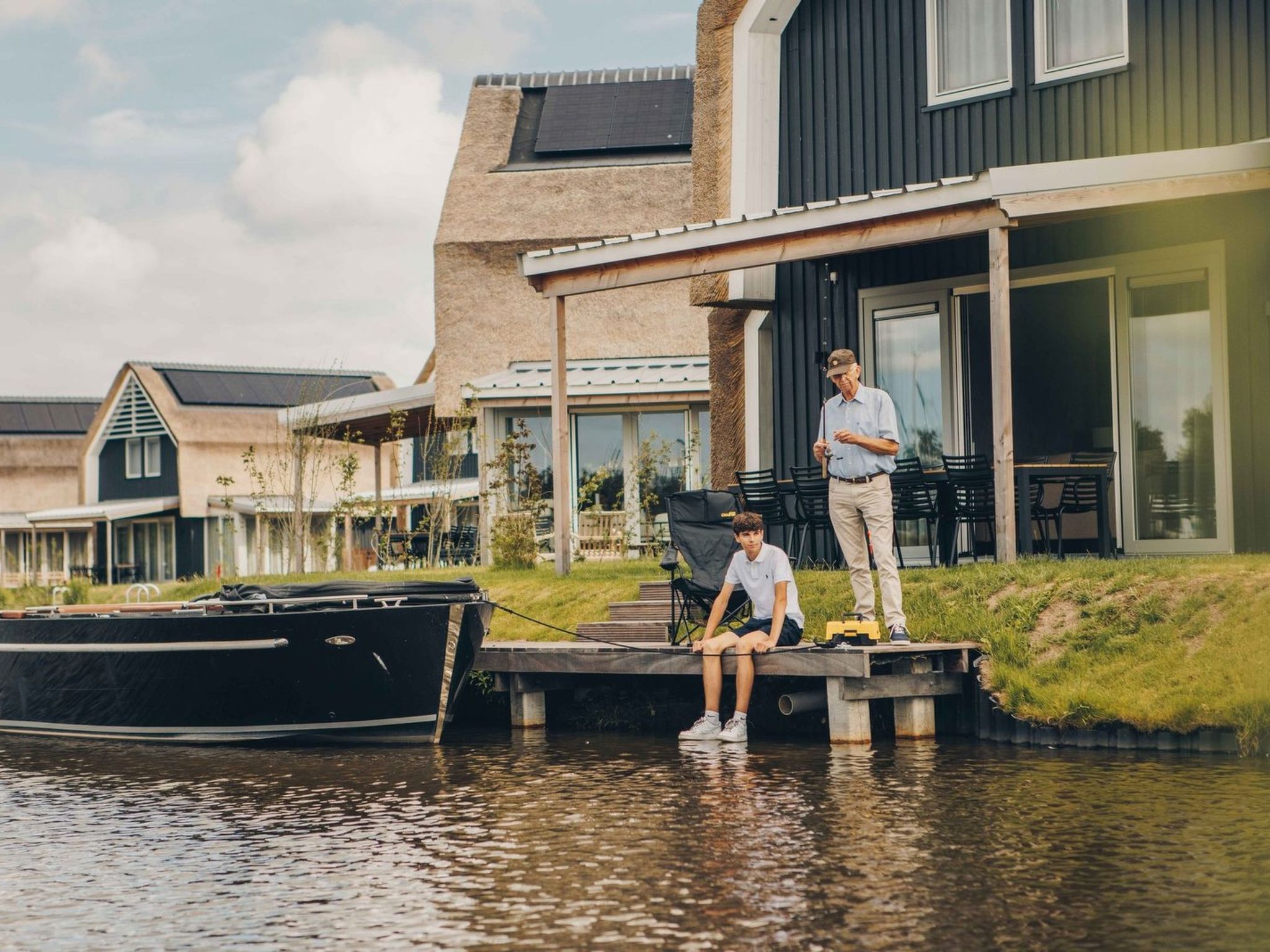 Parc Pharshoeke - Watervilla buitenzijde | 6p - Draußen
