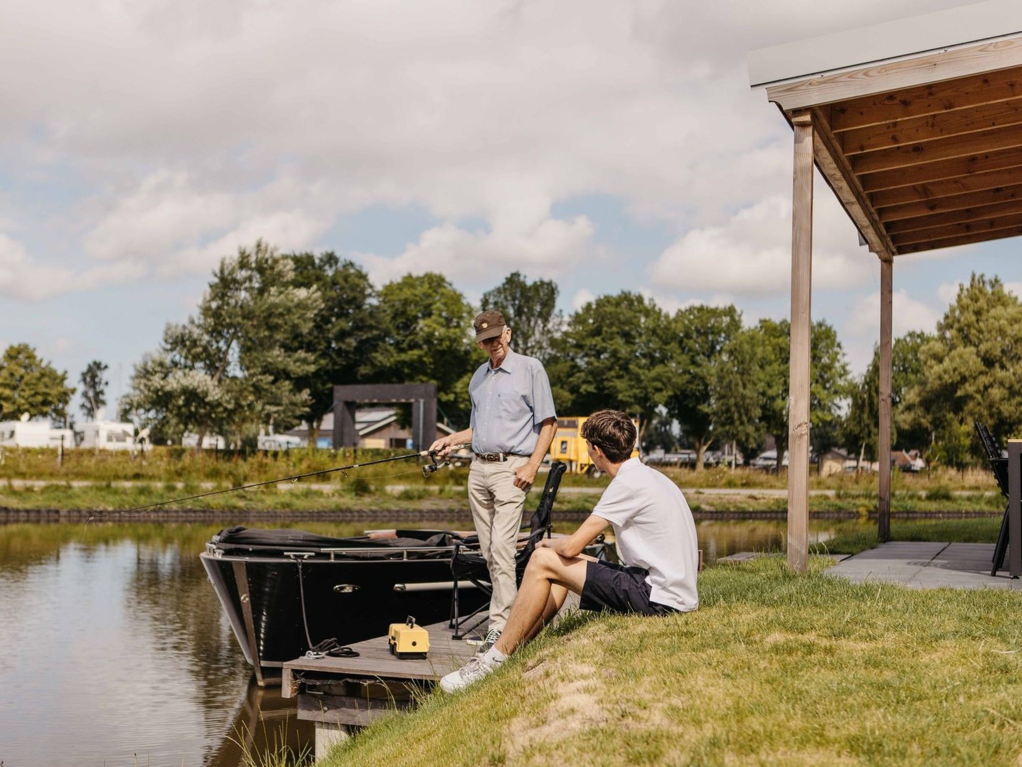 Parc Pharshoeke - Watervilla buitenzijde | 6p - Draußen