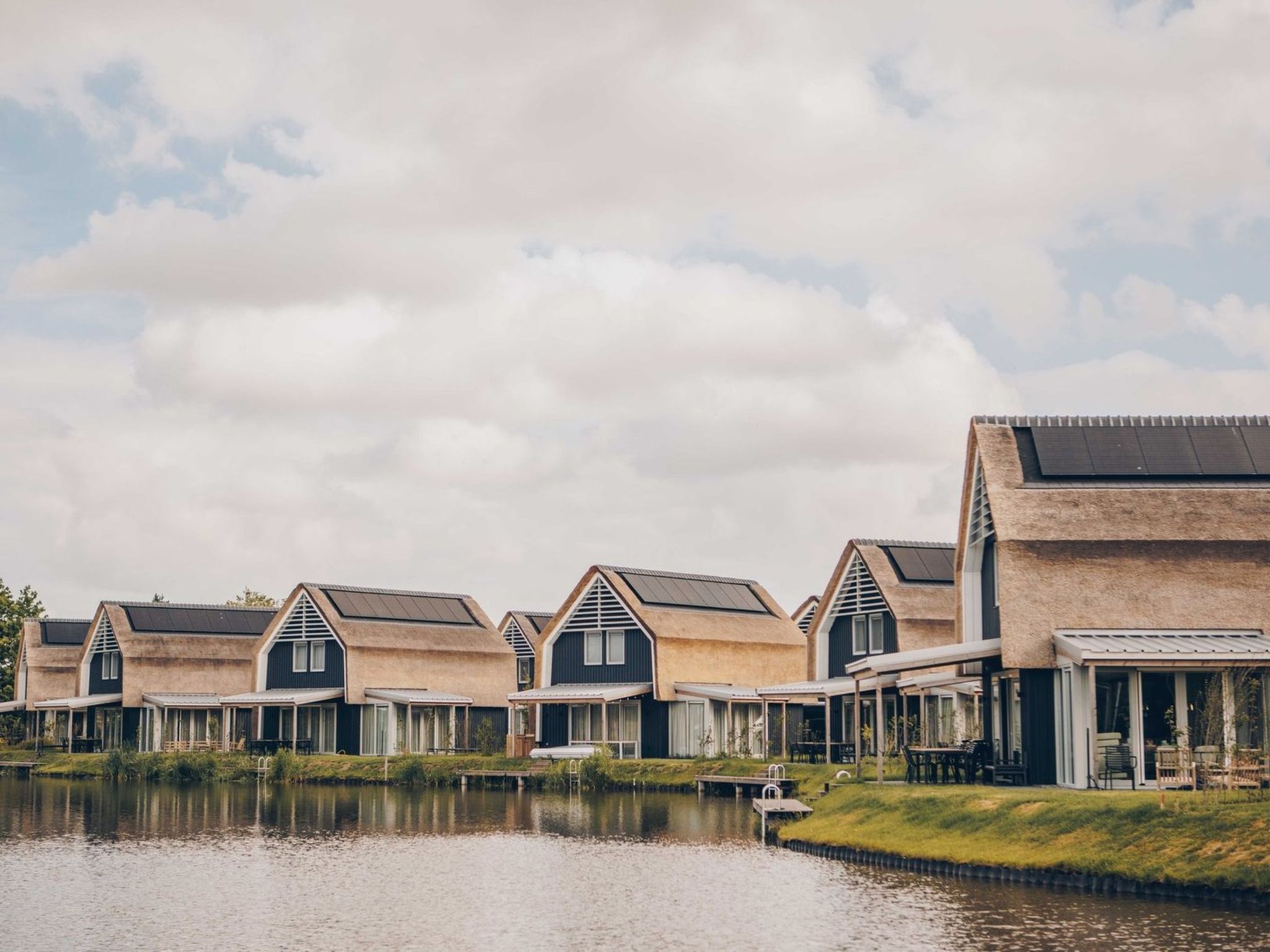 Parc Pharshoeke - Watervilla buitenzijde | 6p - Draußen