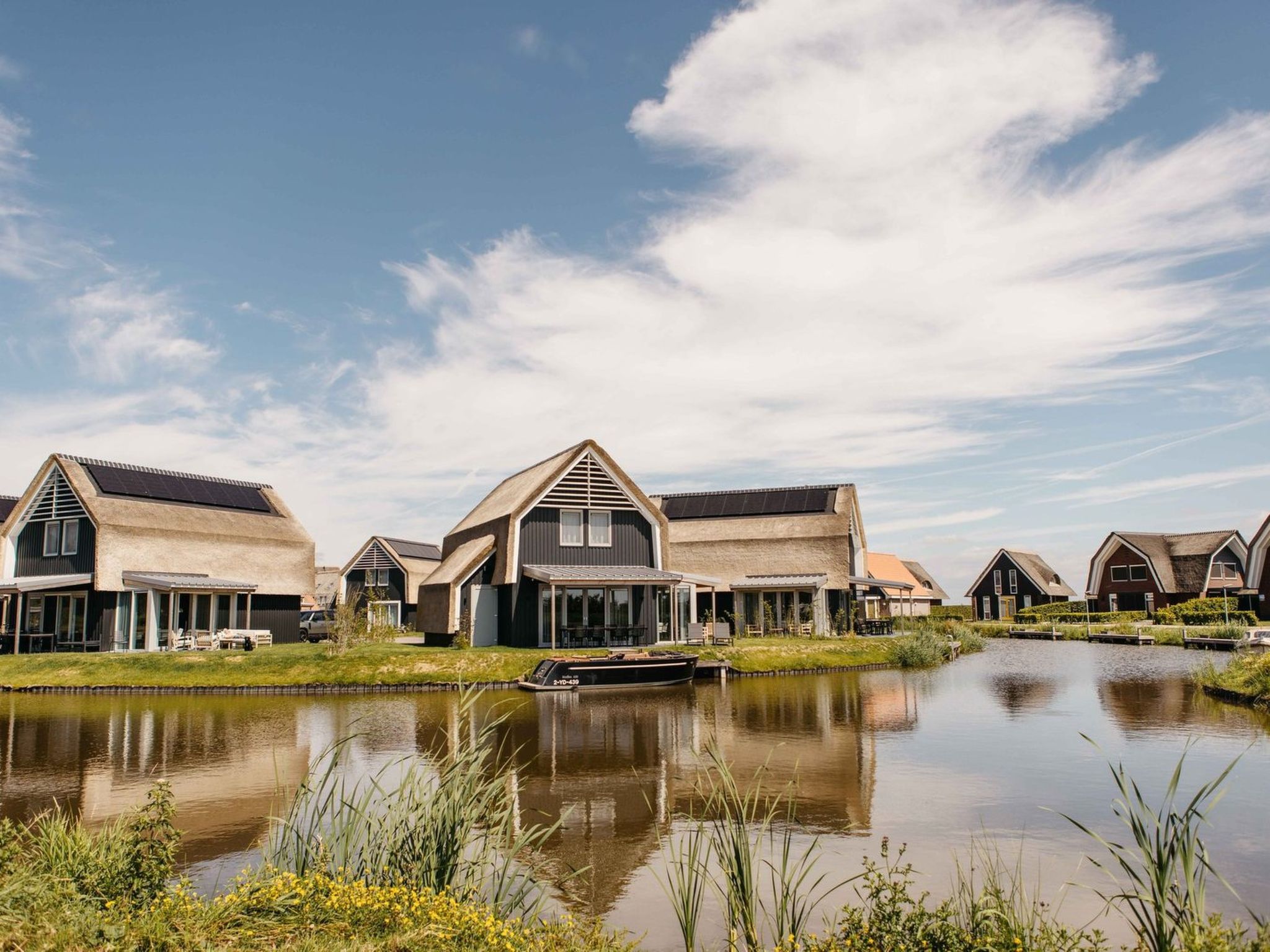 Parc Pharshoeke - Watervilla buitenzijde | 8p