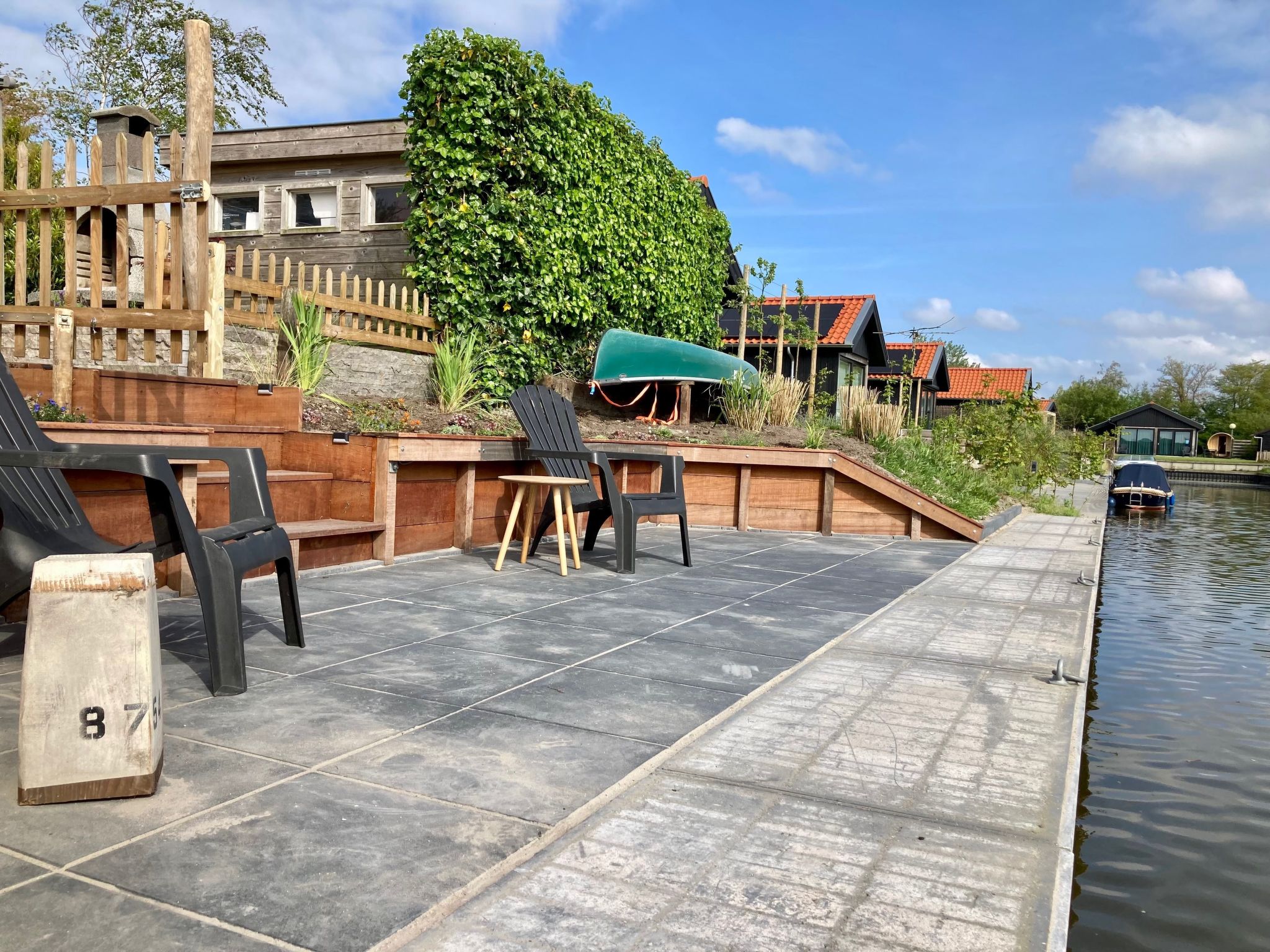 Chalet Ufergrundstück mit eigenem Angelplatz-Inside