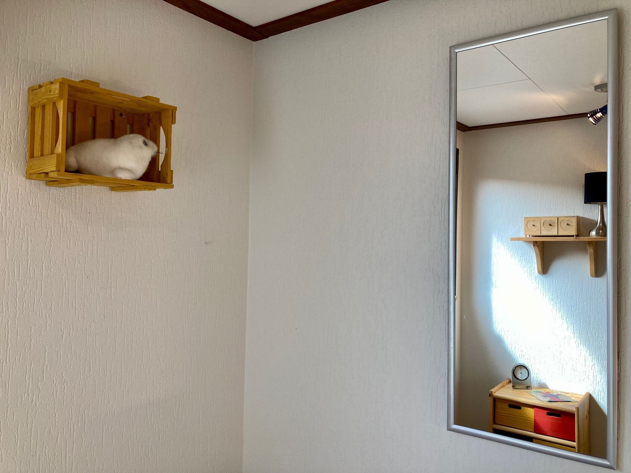 Haus Sonnenschein mit Blick auf das Lauwersmeer-Drinnen