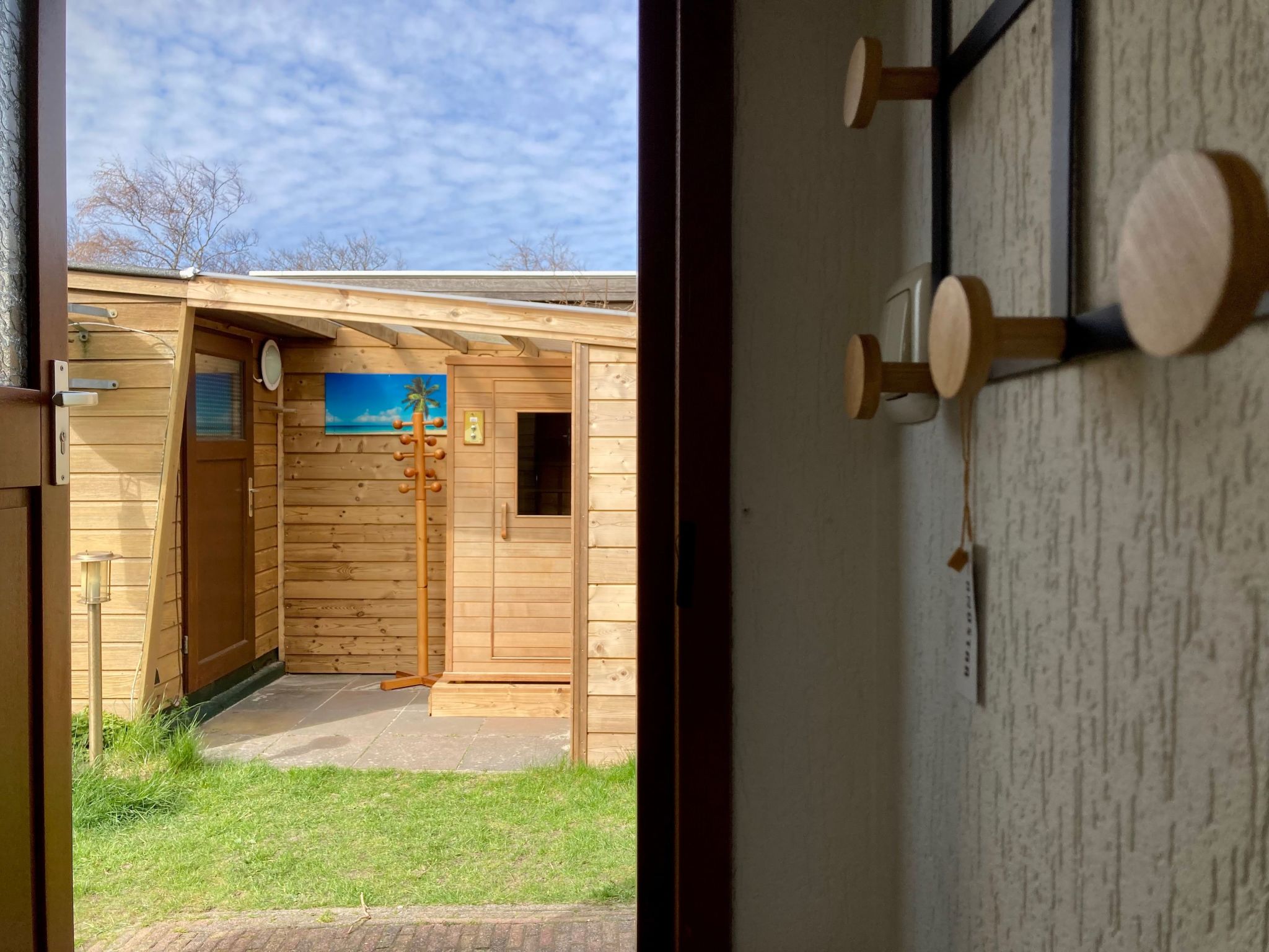 Haus Sonnenschein mit Blick auf das Lauwersmeer-Drinnen