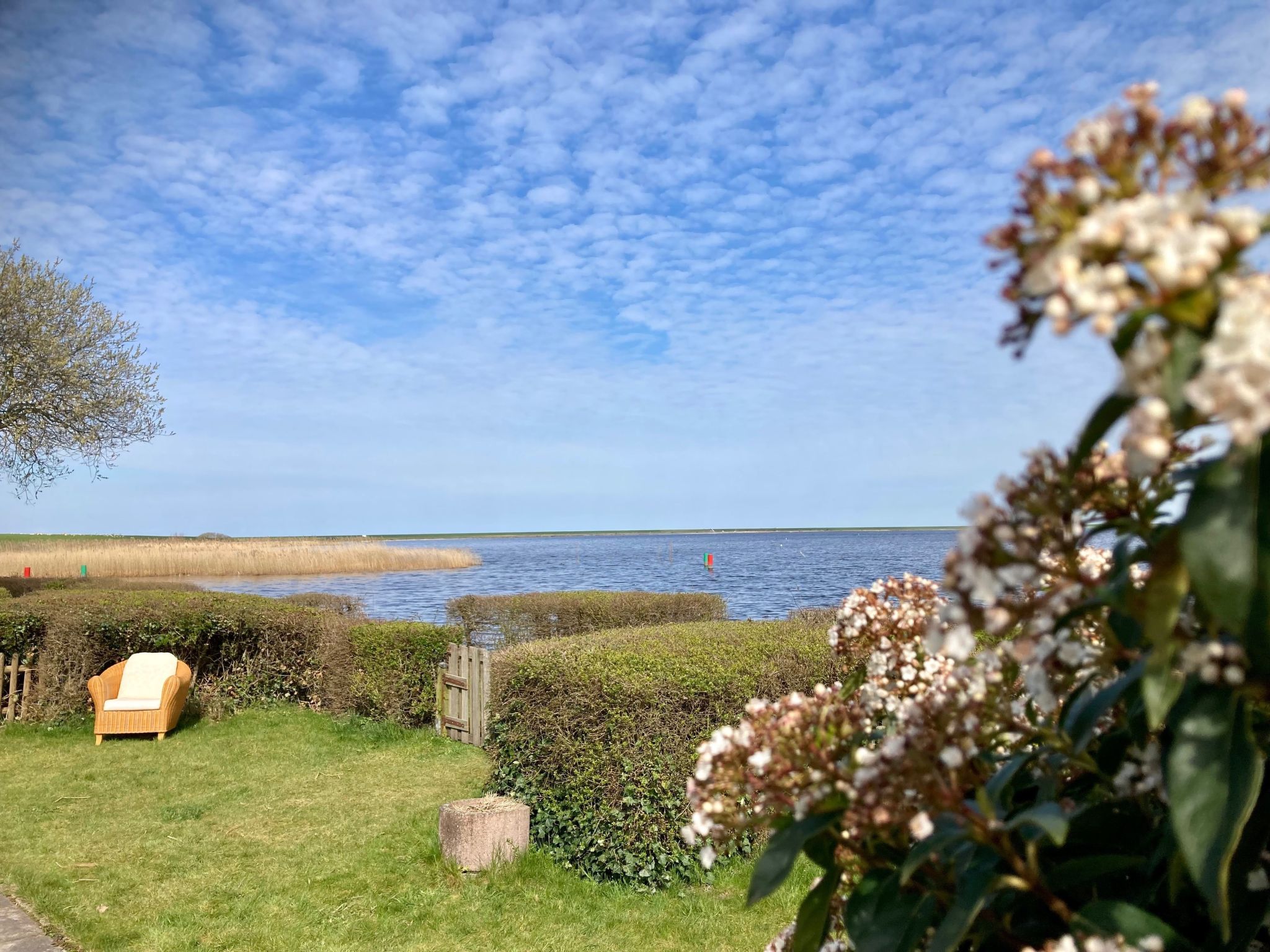 Haus Sonnenschein mit Blick auf das Lauwersmeer-Drinnen