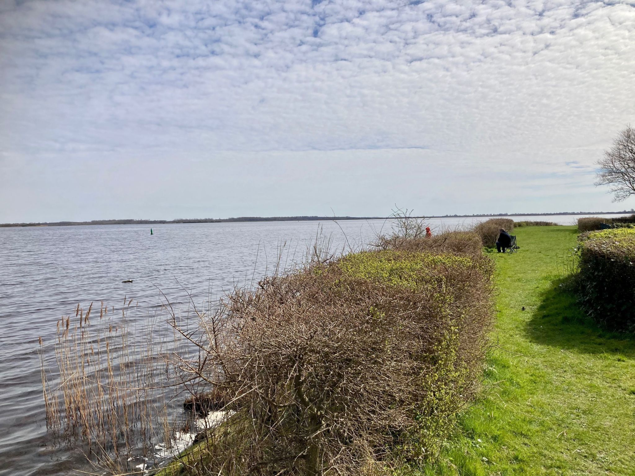 Haus Sonnenschein mit Blick auf das Lauwersmeer-Drinnen