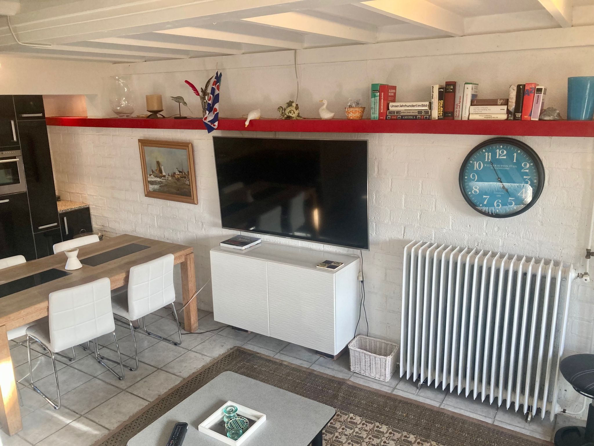 Ruhiges Ferienhaus mit großer offener Küche-Drinnen