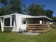 Strandnahes Chalet mit überdachter Veranda