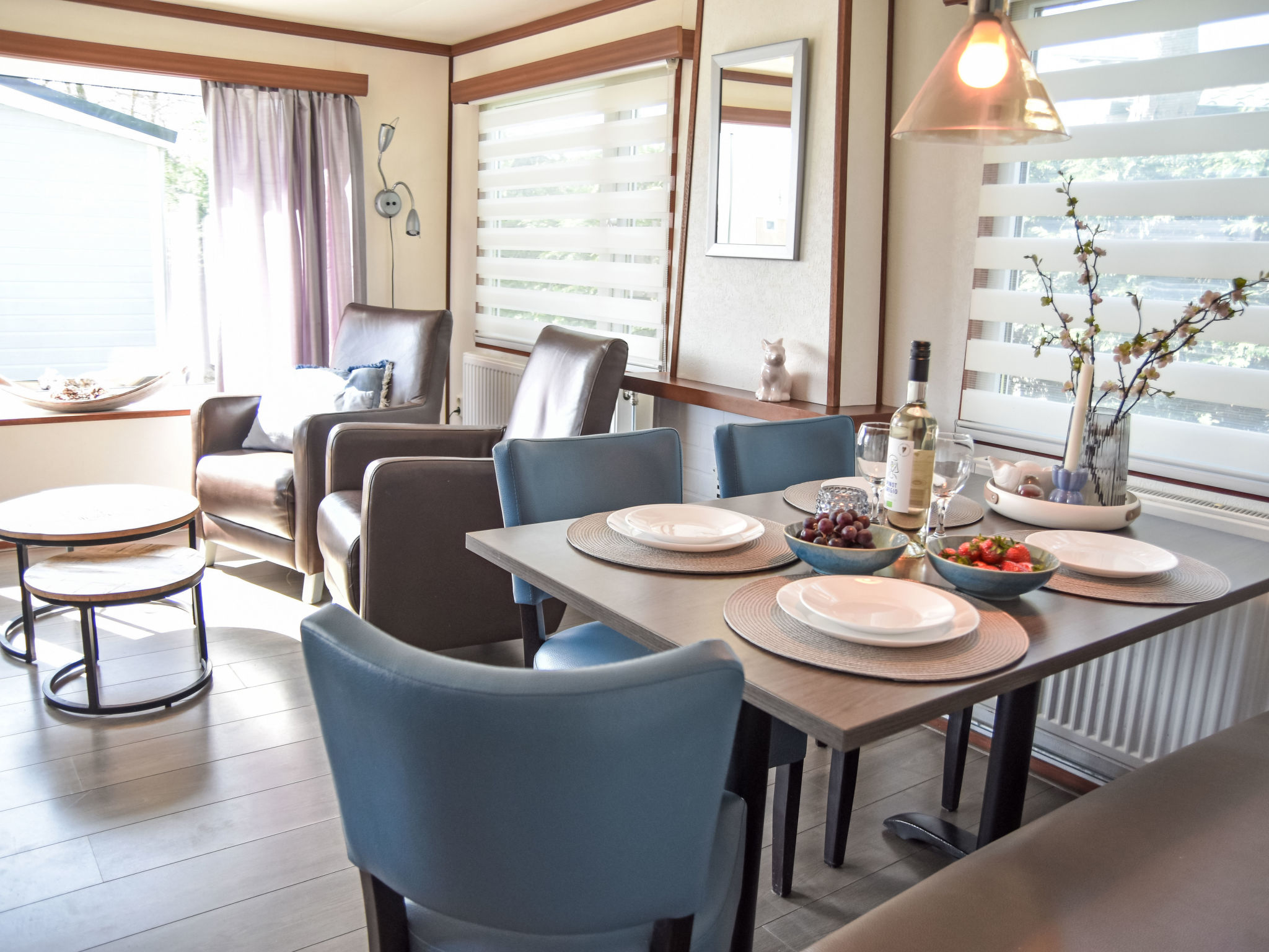 Strandnahes Chalet mit überdachter Veranda