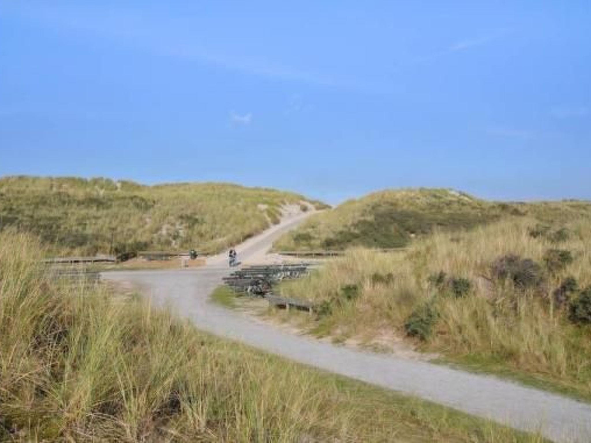 Strandnahes Chalet mit überdachter Veranda-Binnen