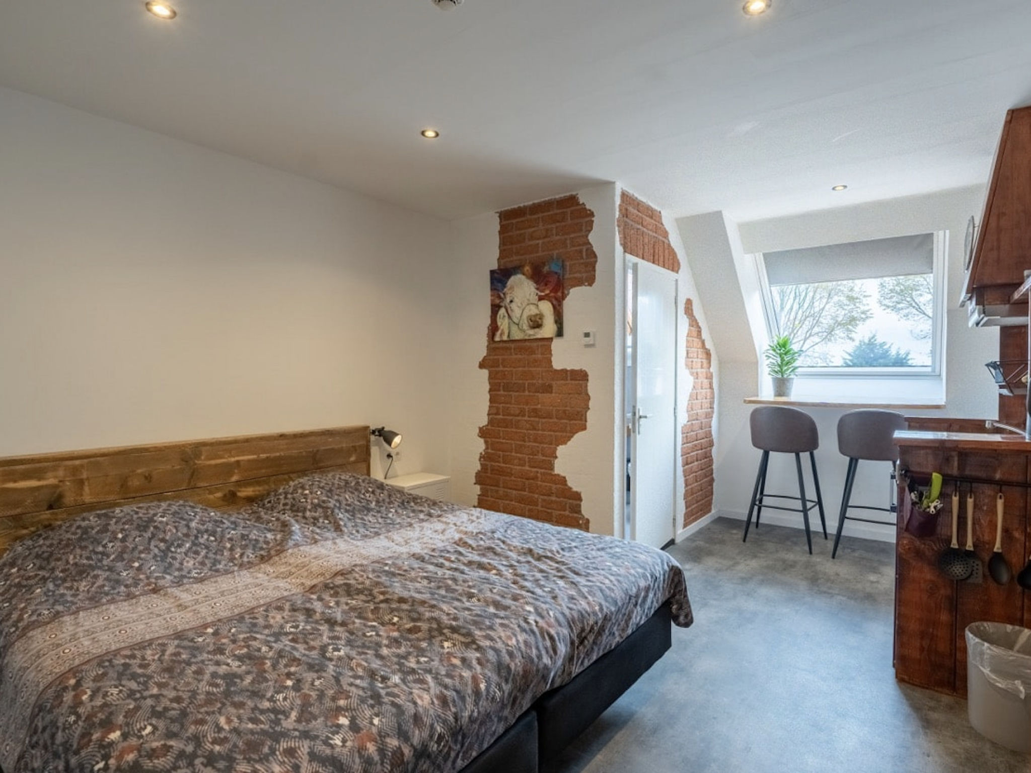 De Witte Brugh - Studio 3 — Bedroom (5 of 8)