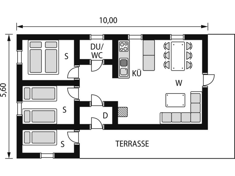 Casa de Vacaciones Fjordblick I (FJS311)