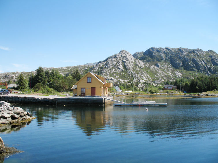 Angelhäuser mit Boot in Norwegen Wohn mal anders