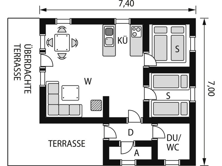 Casa de Vacaciones Solgard (FJH772)