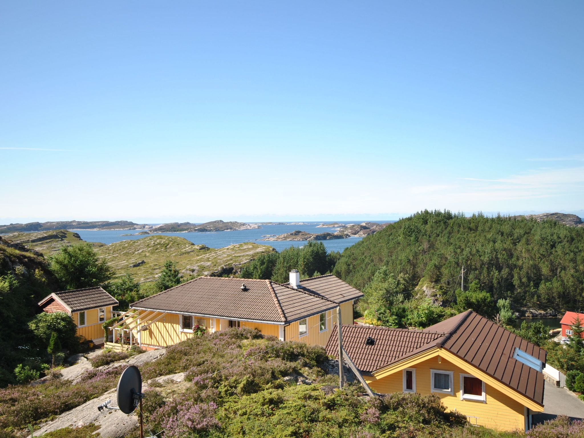 Mit Blick auf das Wasser