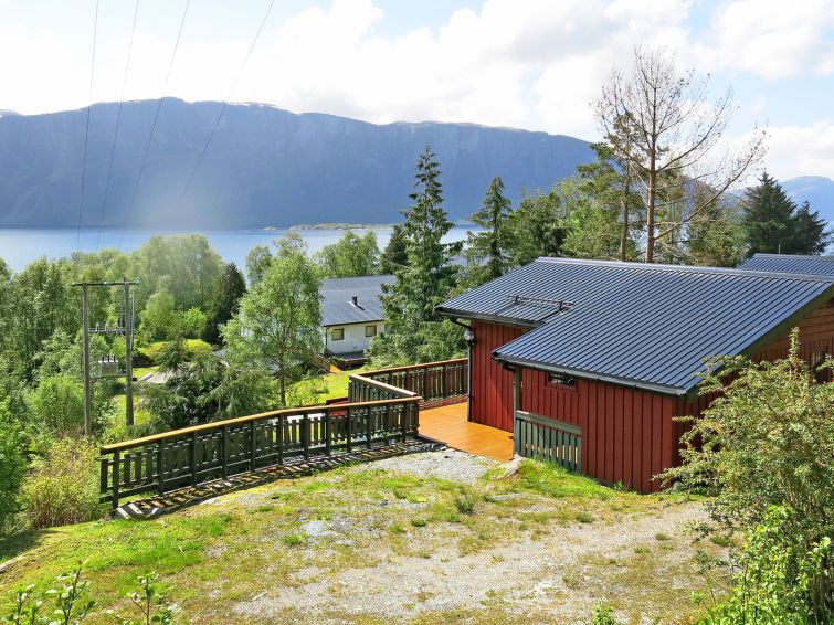 6-persoons vakantiehuis Fjordperlen met zeezicht in Sørbøvåg in Sørbøvåg