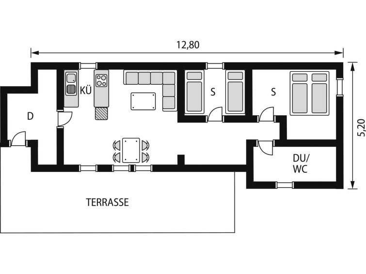 Casa de Vacaciones Skåsheim (FJS023)