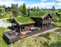 Vakantiehuis Hyttekos in Nissedal met open haard en sauna - thumbnail 1