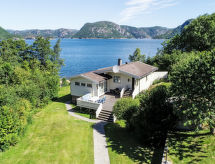 Sauna en rust aan zee in vakantiehuis Åptafjorden, Farsund - thumbnail 1