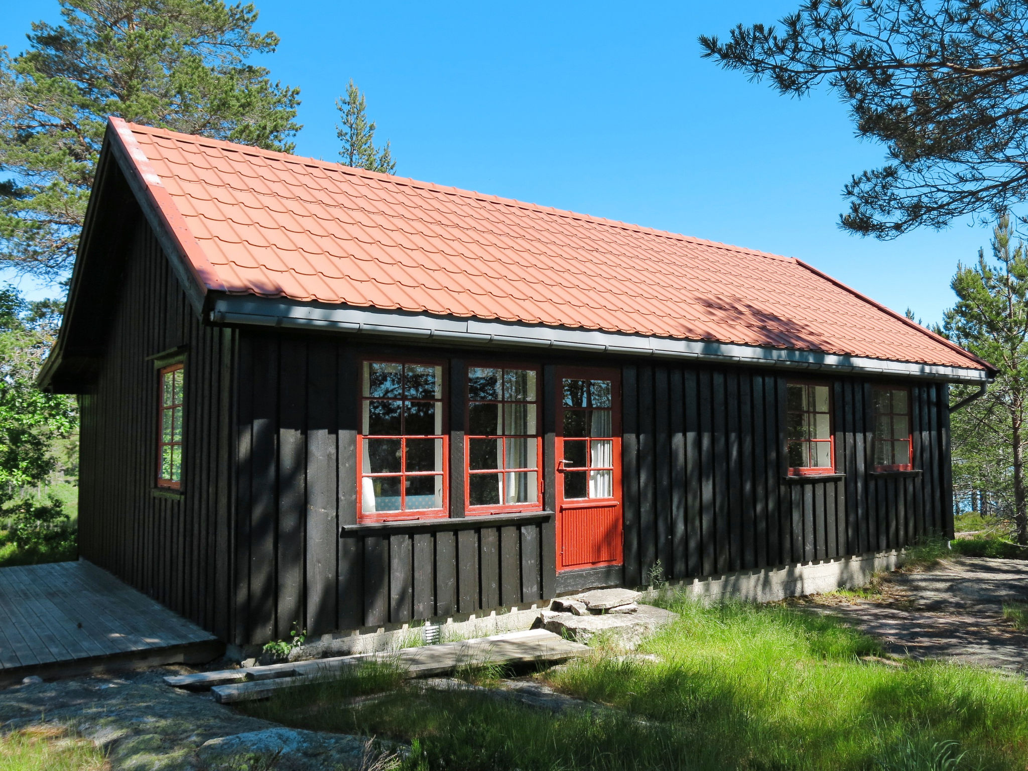 Ferienhaus in Evje (Norwegen) und 1 Hund erlaubt