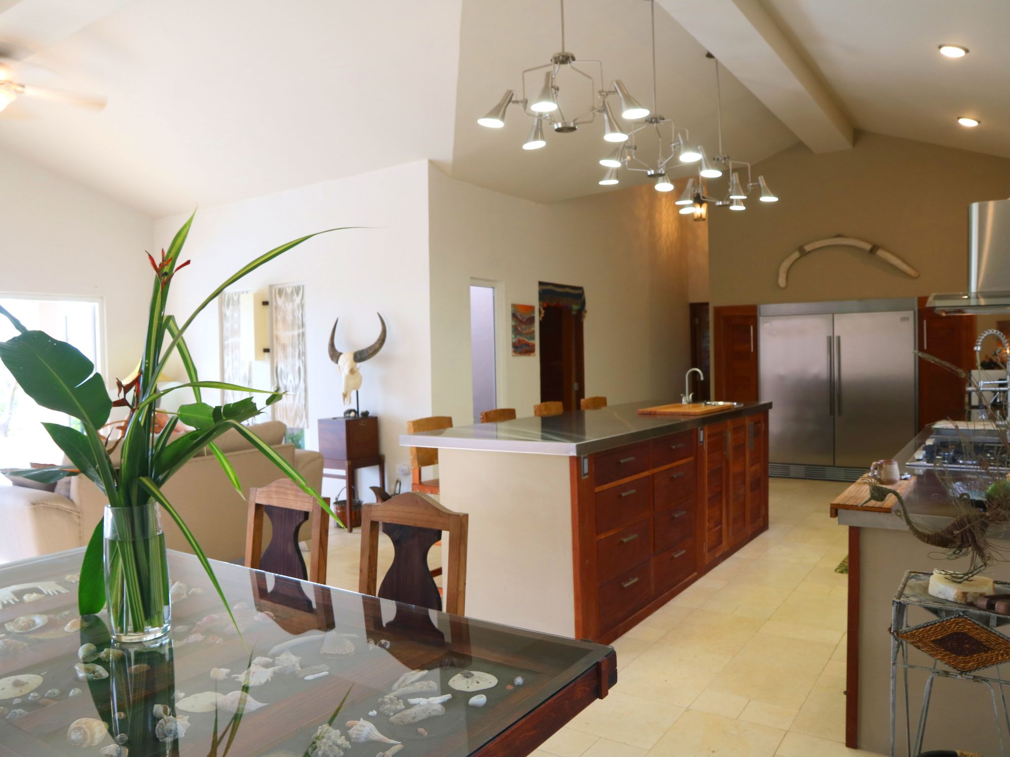 Maison La Hacienda Ojo de Agua Private Villa mit Meerblick und Pool * 8 Erwachsene – Cuisine et coin repas, photo 38 sur 64