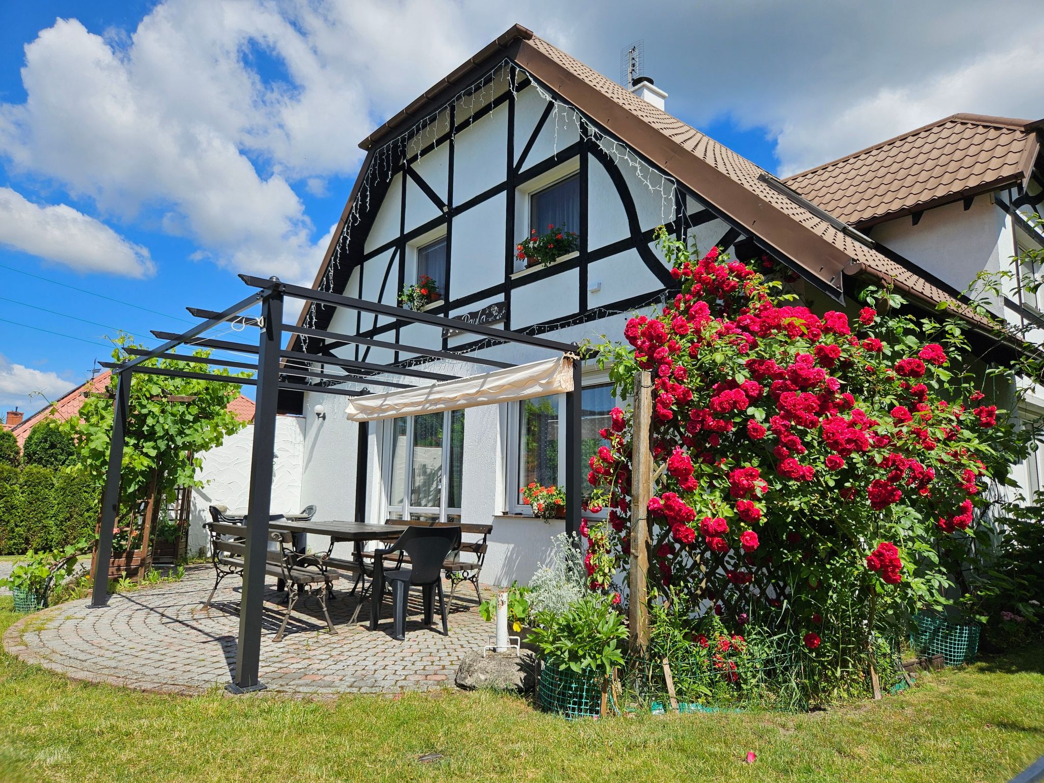 Vakantiehuis met omheinde tuin in Stawiguda (Polen) 1 hond is welkom