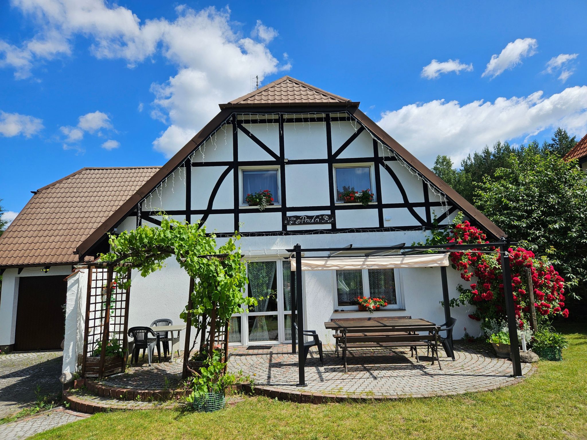 Fachwerkhaus "Paula" mit Blick auf das Wasser-Binnen