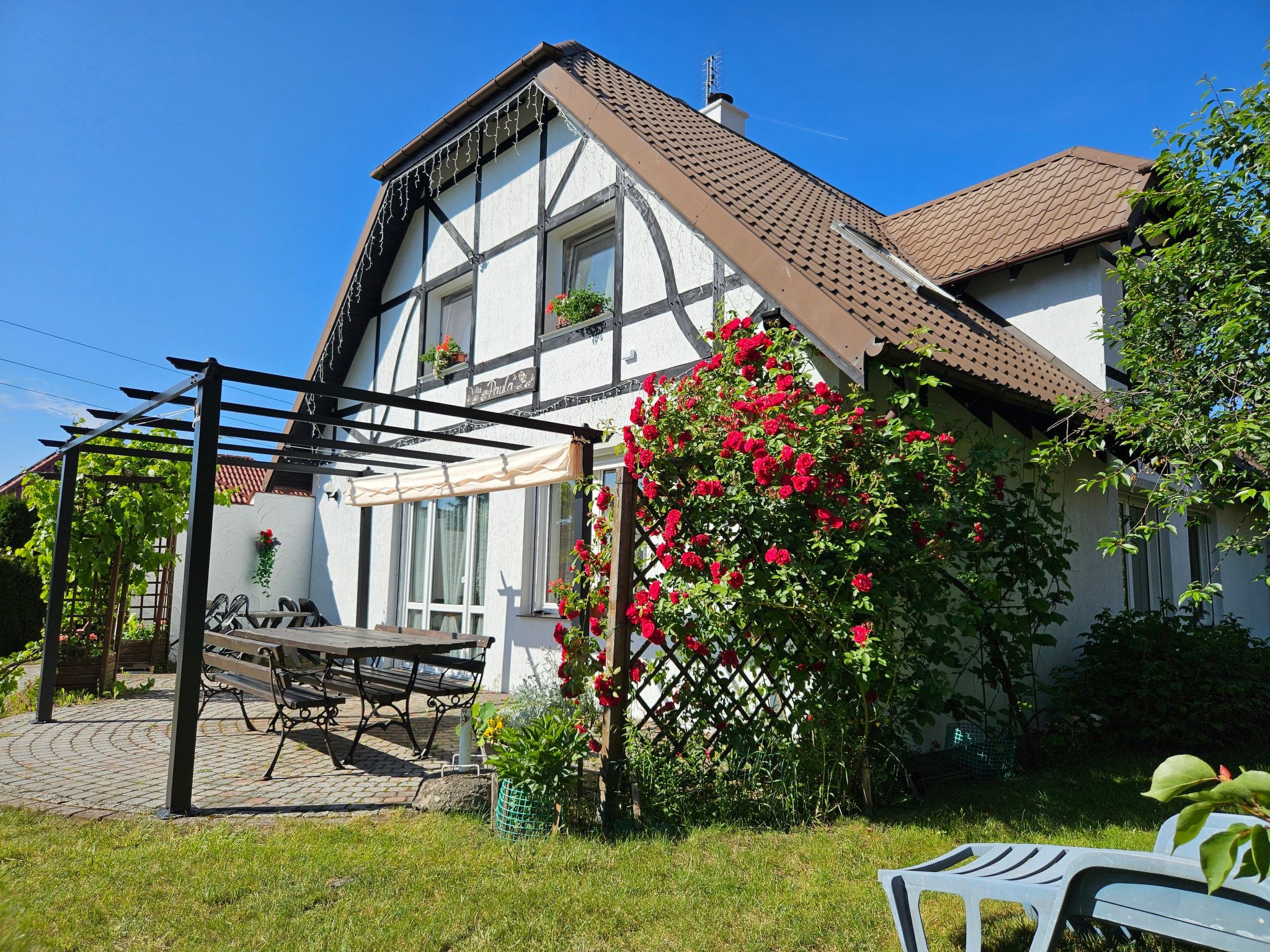 Fachwerkhaus "Paula" mit Blick auf das Wasser-Binnen